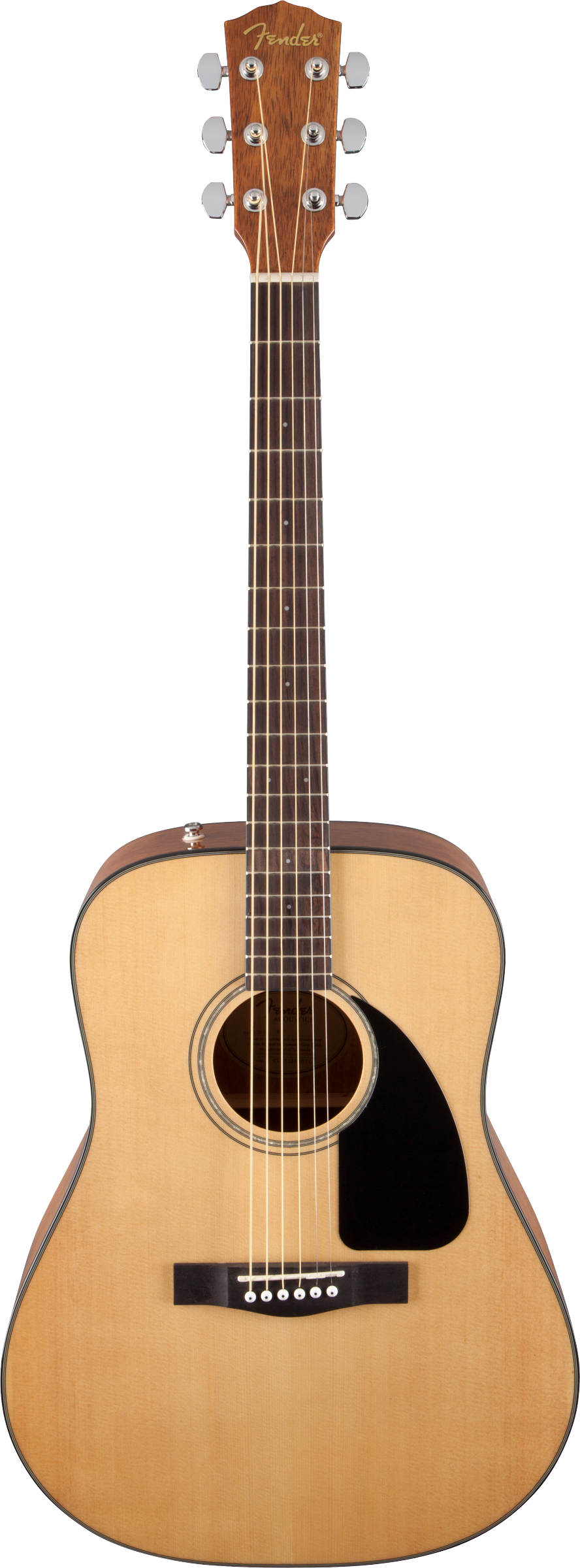 CD-60 Dreadnought V3 w/Case, Natural, Walnut FB