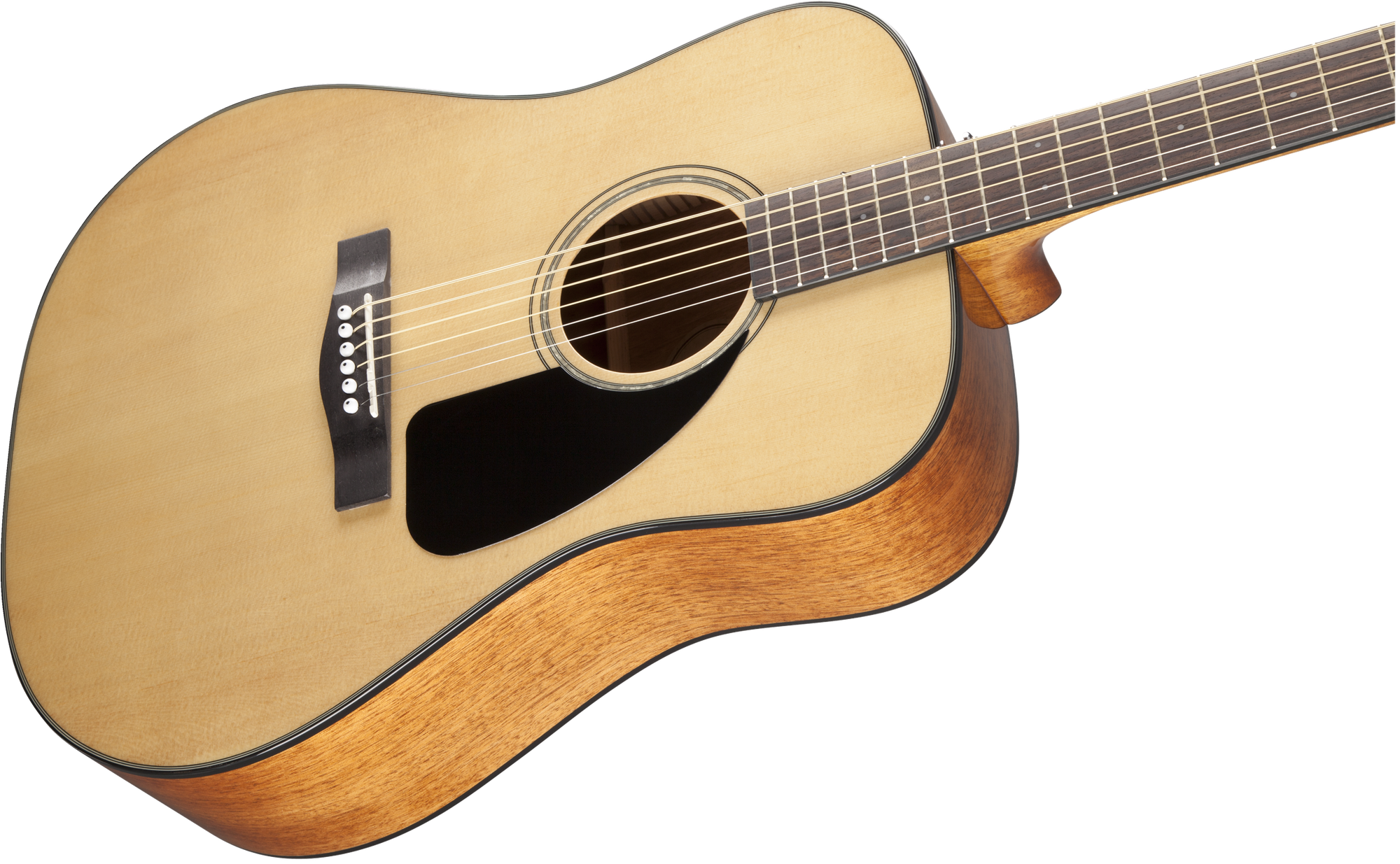 CD-60 Dreadnought V3 w/Case, Natural, Walnut FB