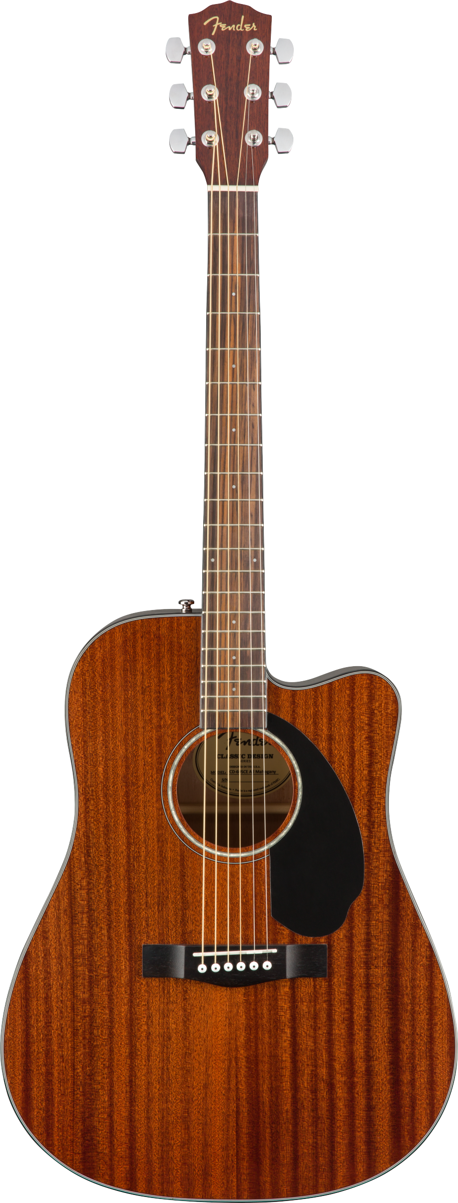 CD-60SCE Dreadnought, Walnut FB,  All-Mahogany