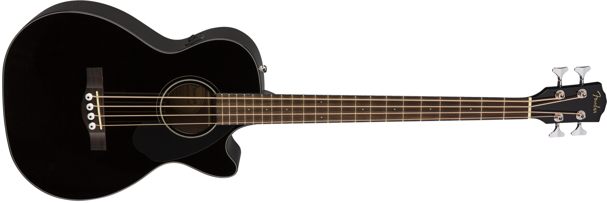 CB-60SCE Bass, Black, Laurel Fingerboard