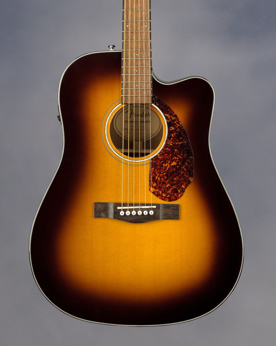 CD-140SCE Dreadnought, Walnut Fingerboard, Sunburst w/case