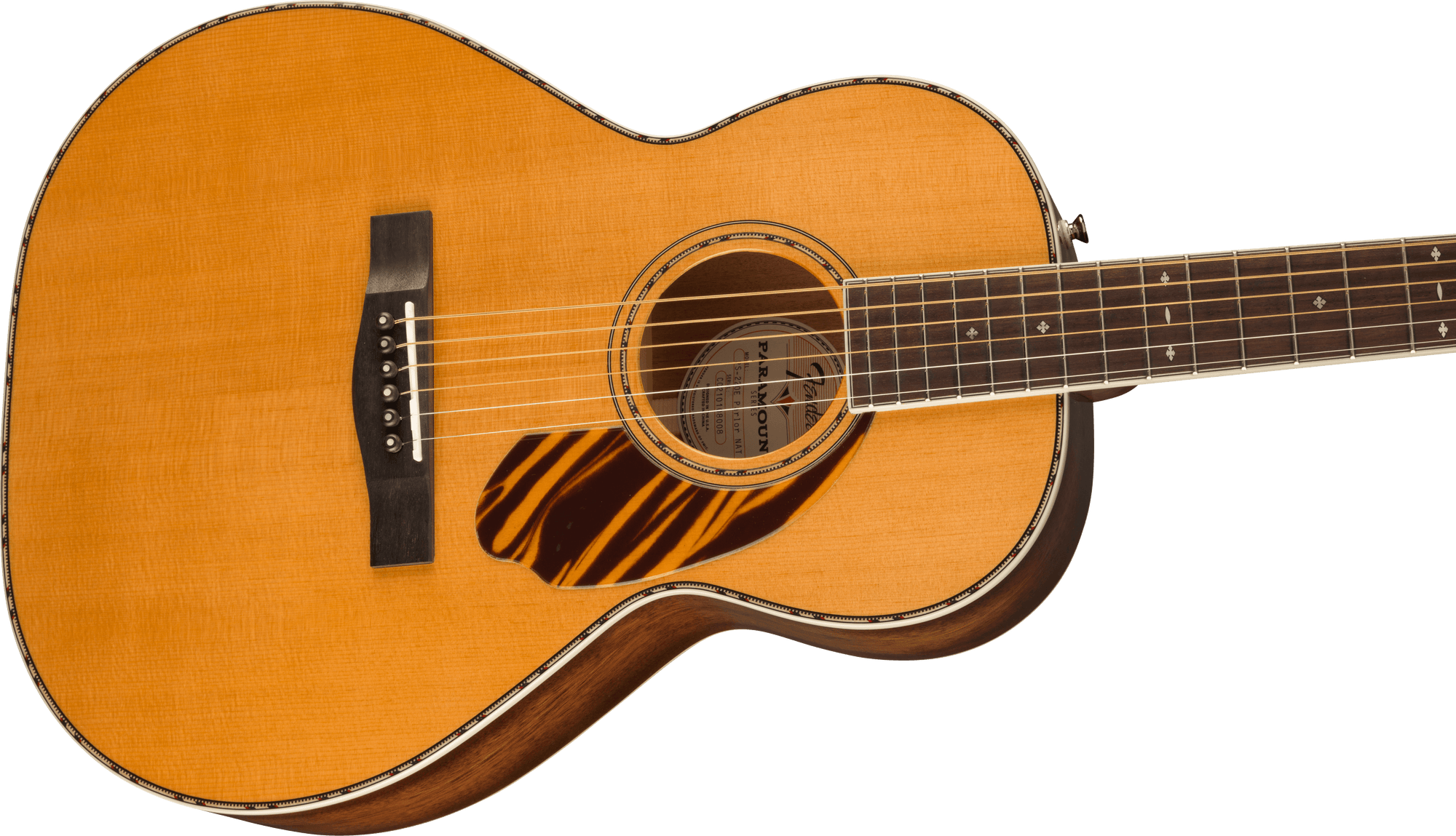 PS-220E Parlor, Ovangkol Fingerboard, Natural