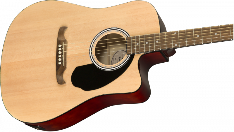 FA-125CE Dreadnought, Walnut FB, Natural