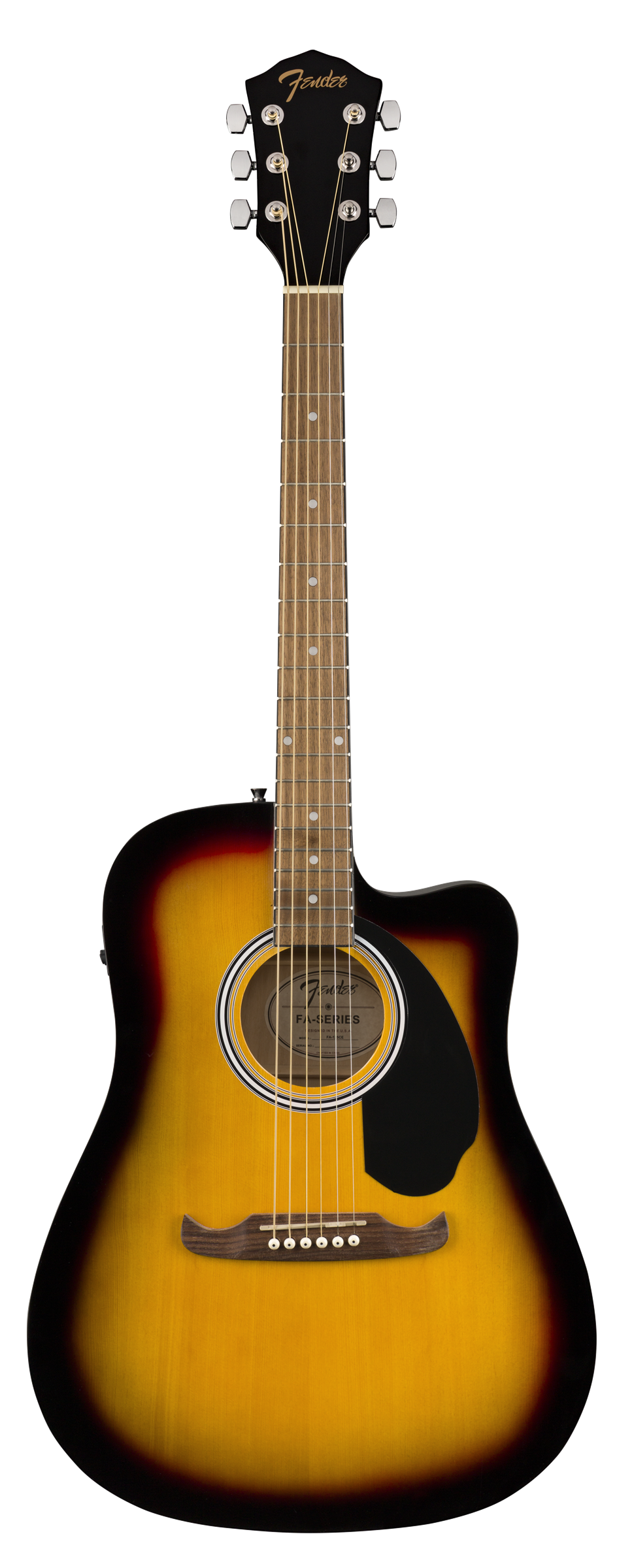 FA-125CE Dreadnought, Walnut Fngrbd. Sunburst