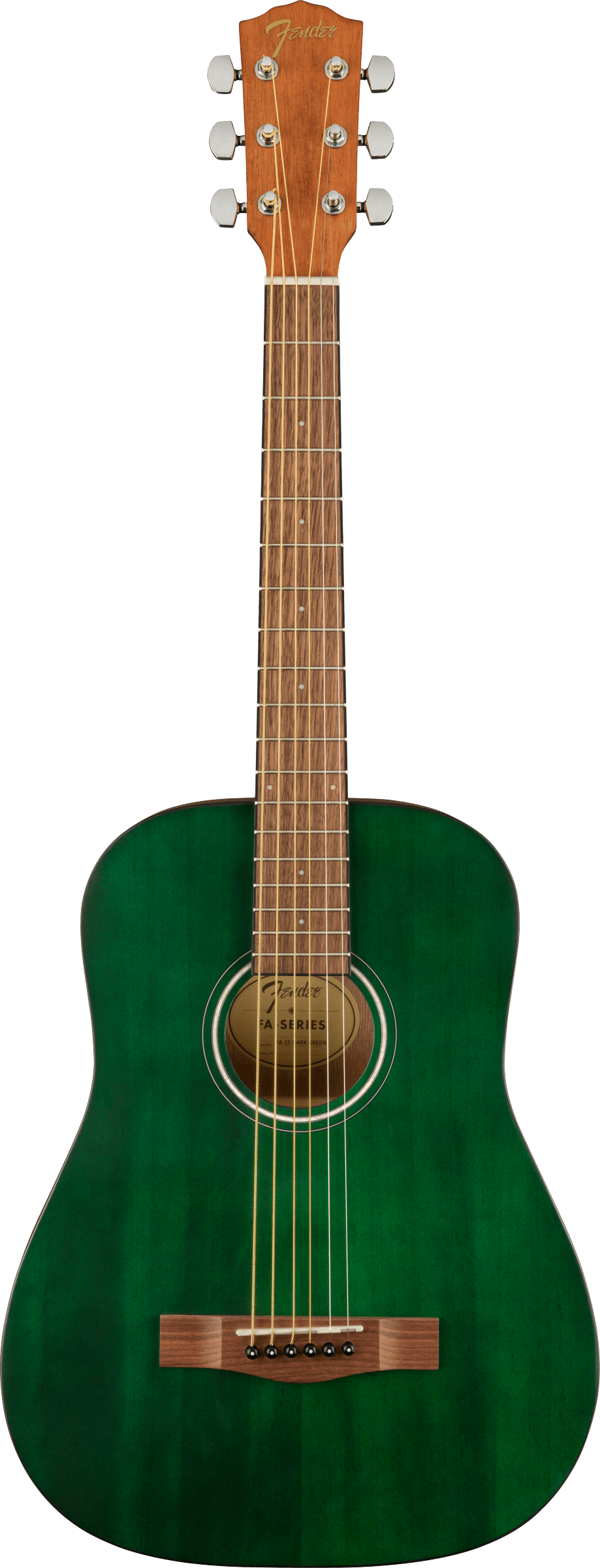 FA-15 3/4 Scale Steel with Gig Bag, GREEN