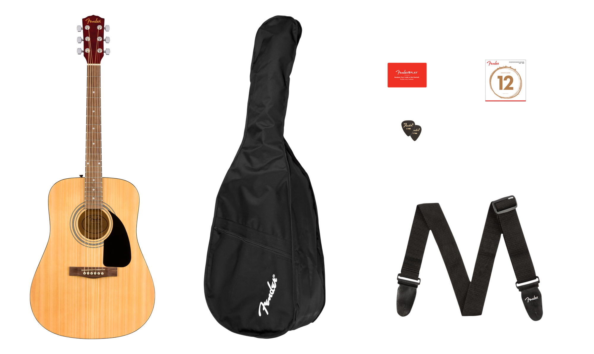 FA-115 Acoustic Guitar Pack