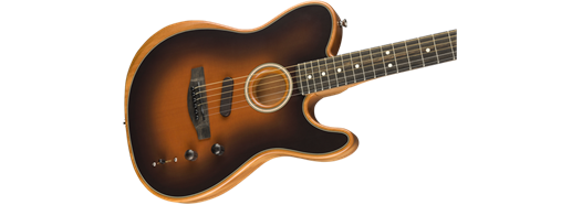 American Acoustasonic  Telecaster®, Sunburst