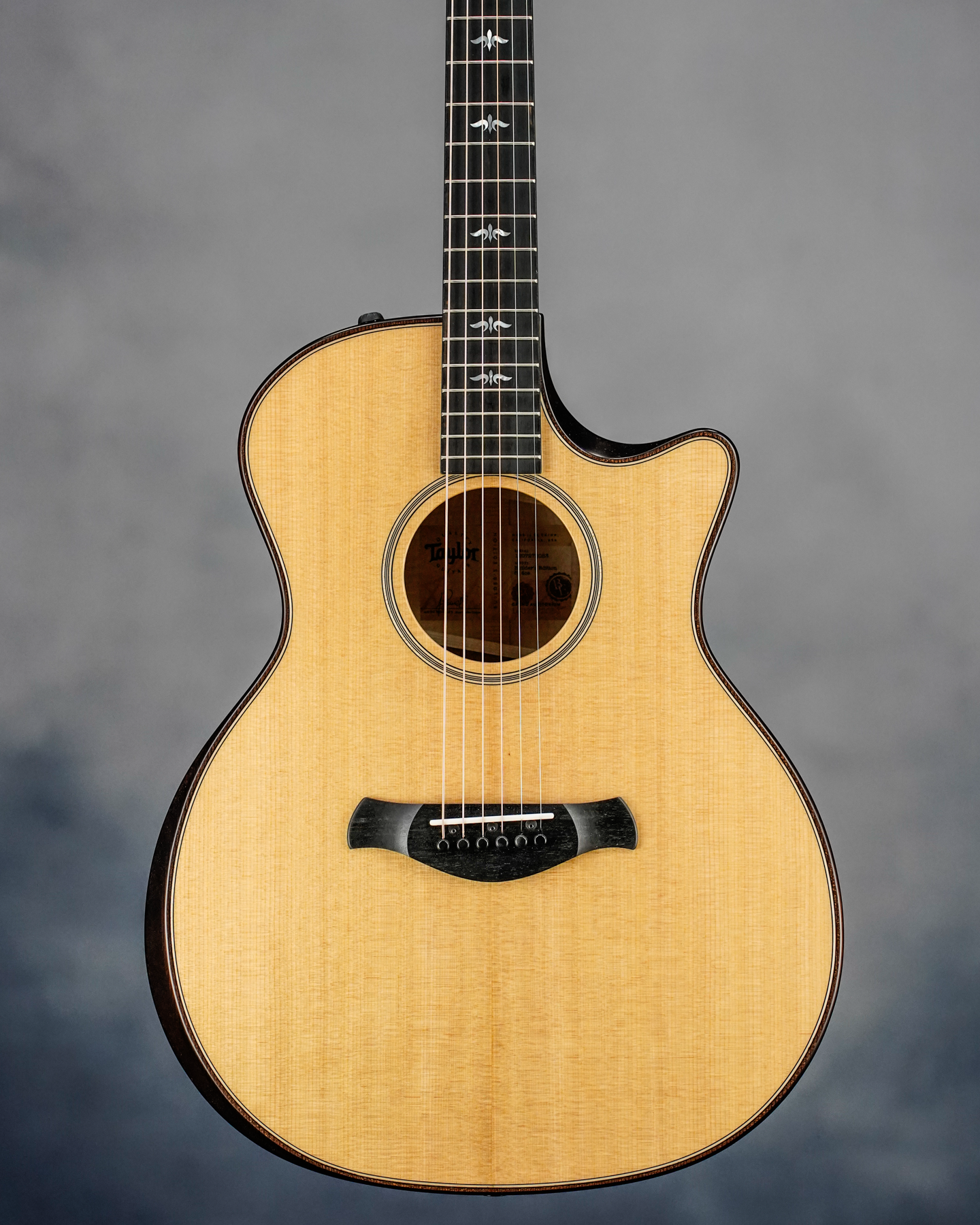 614ce Builders Edition Acoustic Guitar, Natural Top