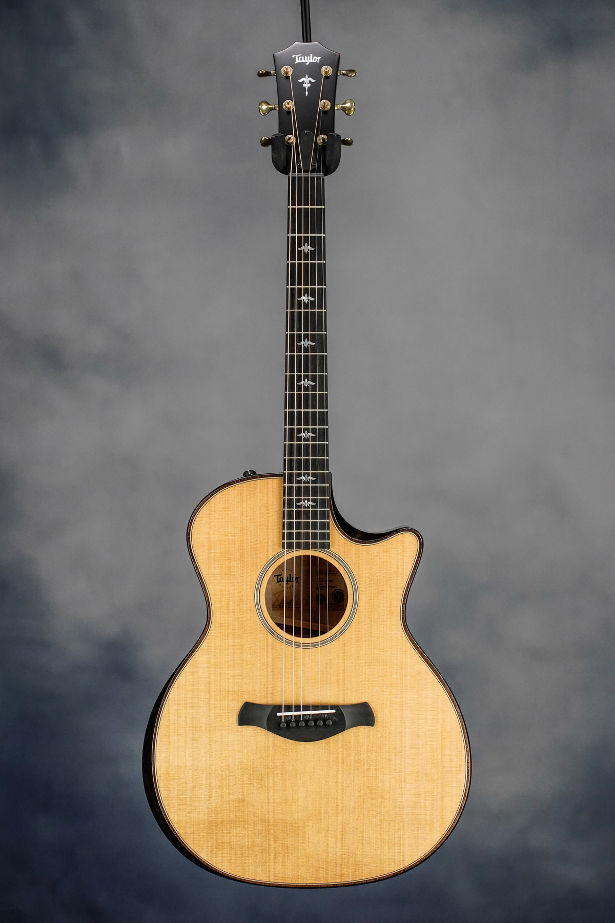 614ce Builders Edition Acoustic Guitar, Natural Top