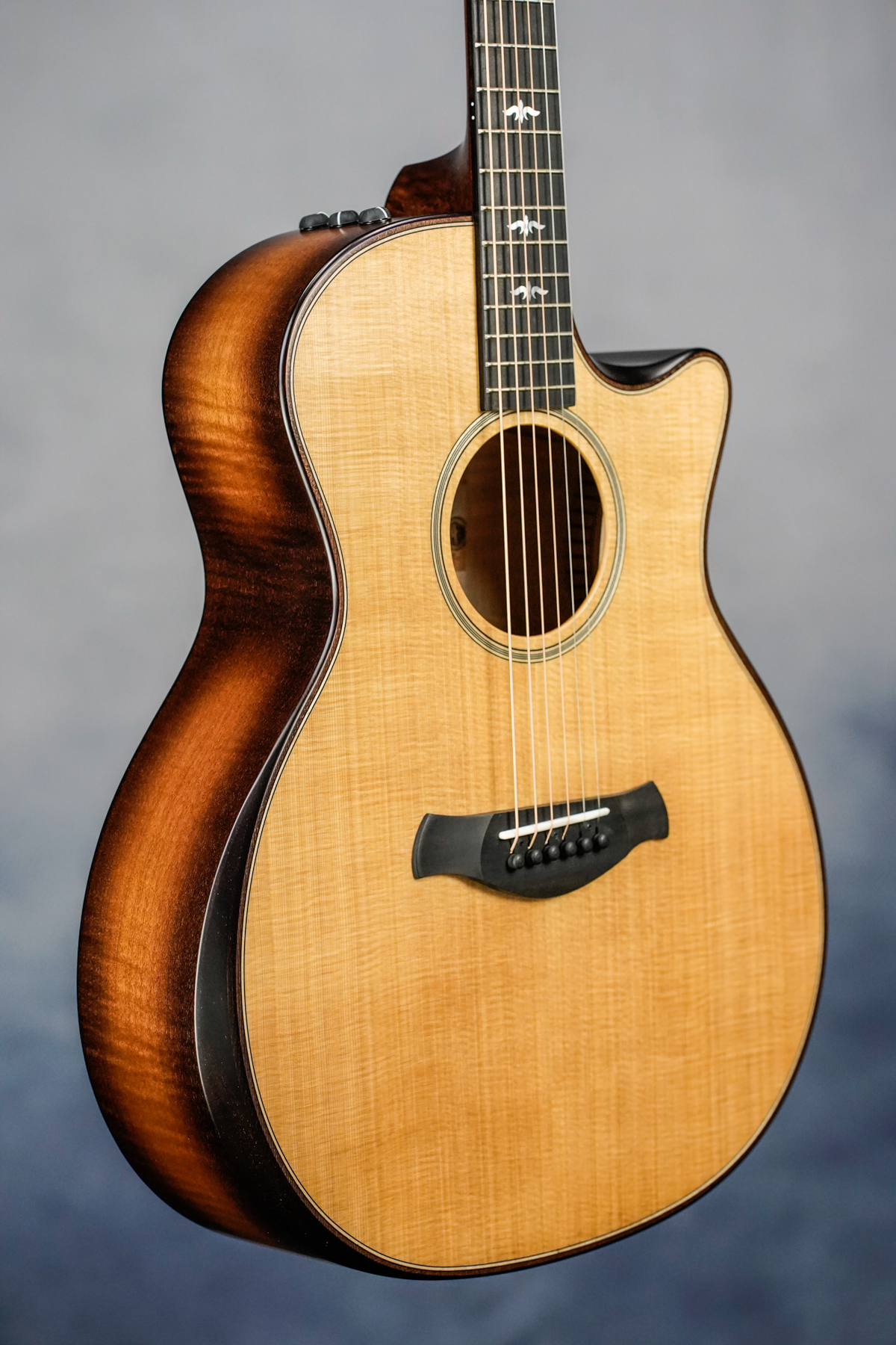 614ce Builders Edition Acoustic Guitar, Natural Top