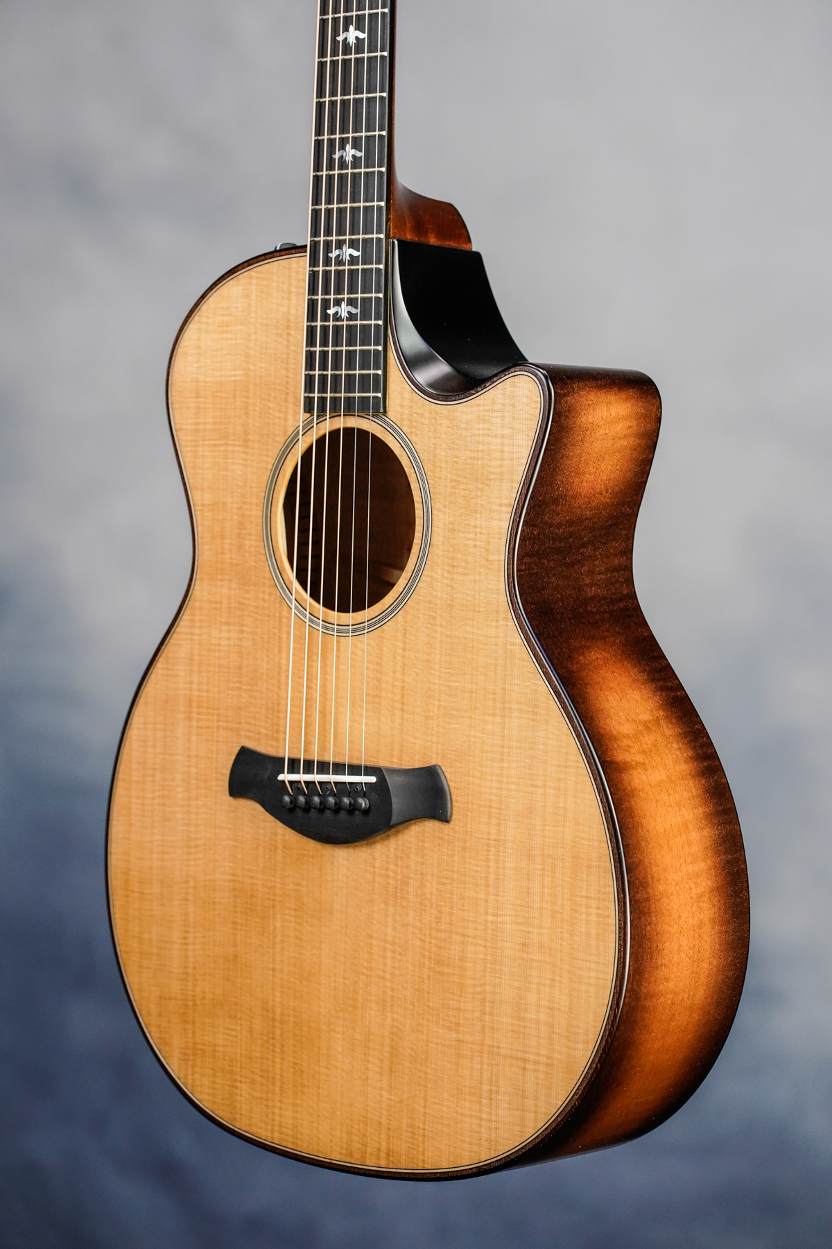 614ce Builders Edition Acoustic Guitar, Natural Top