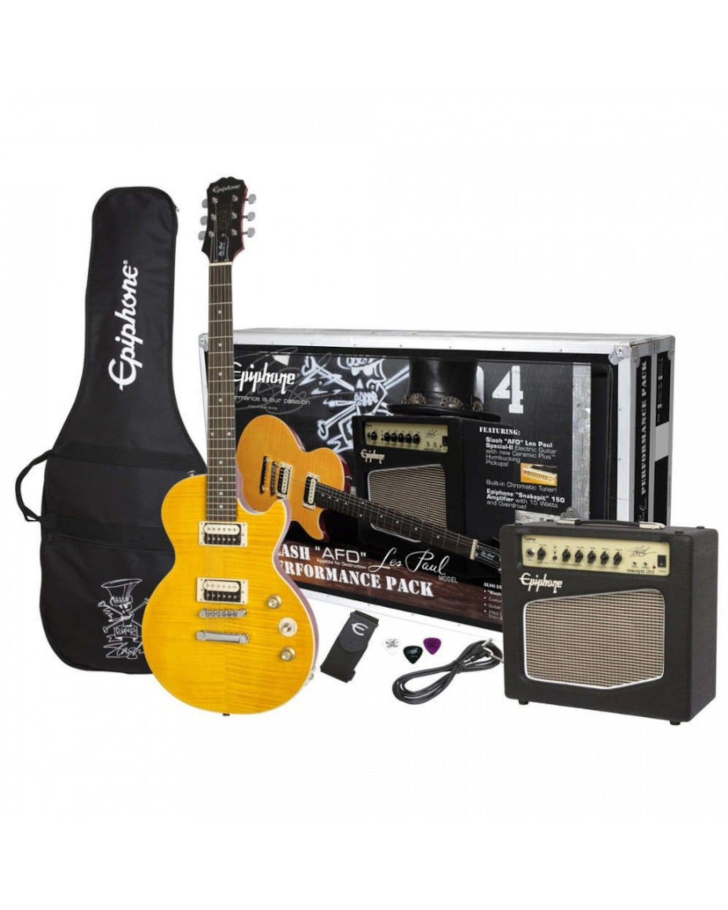 PPGS-ENA2AANH3-US Slash AFD Les Paul Performance Pack