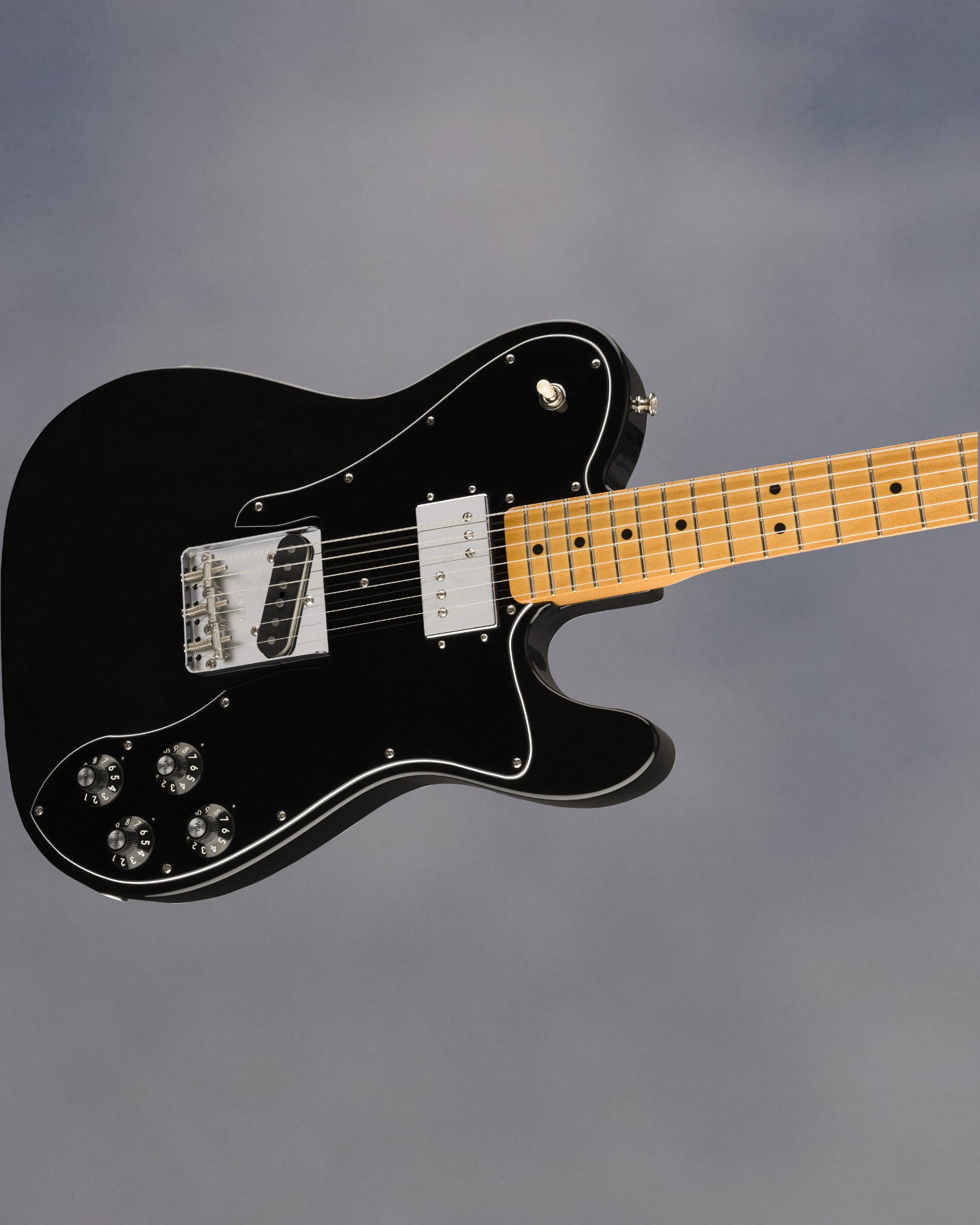 Vintera '70s Telecaster Custom, Maple Fingerboard, Black