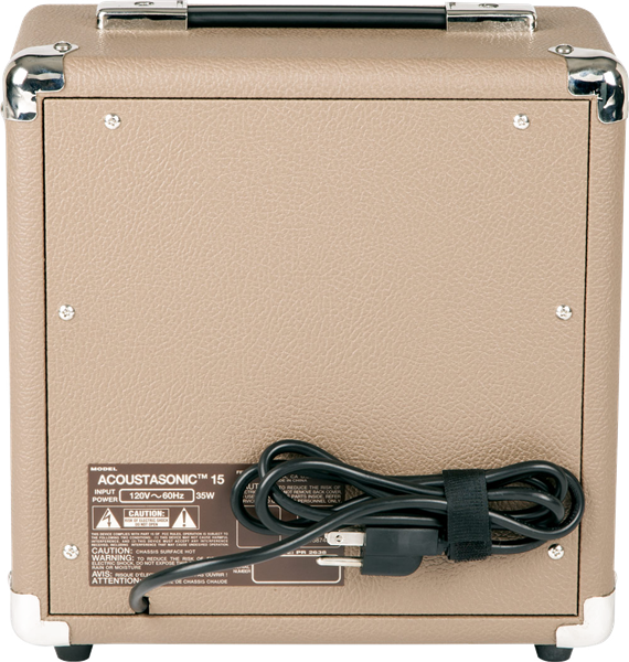 Acoustasonic 15 Acoustic Combo Amp, Tan