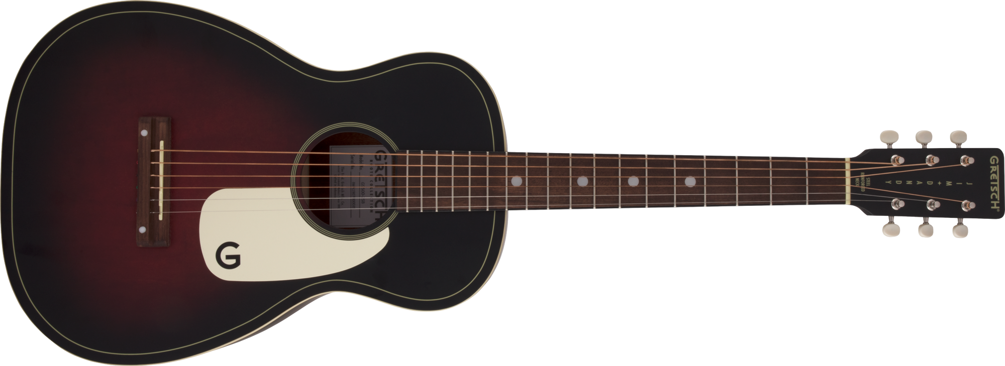 G9500 Jim Dandy Flat Top Acoustic Guitar, 2-Tone Sunburst