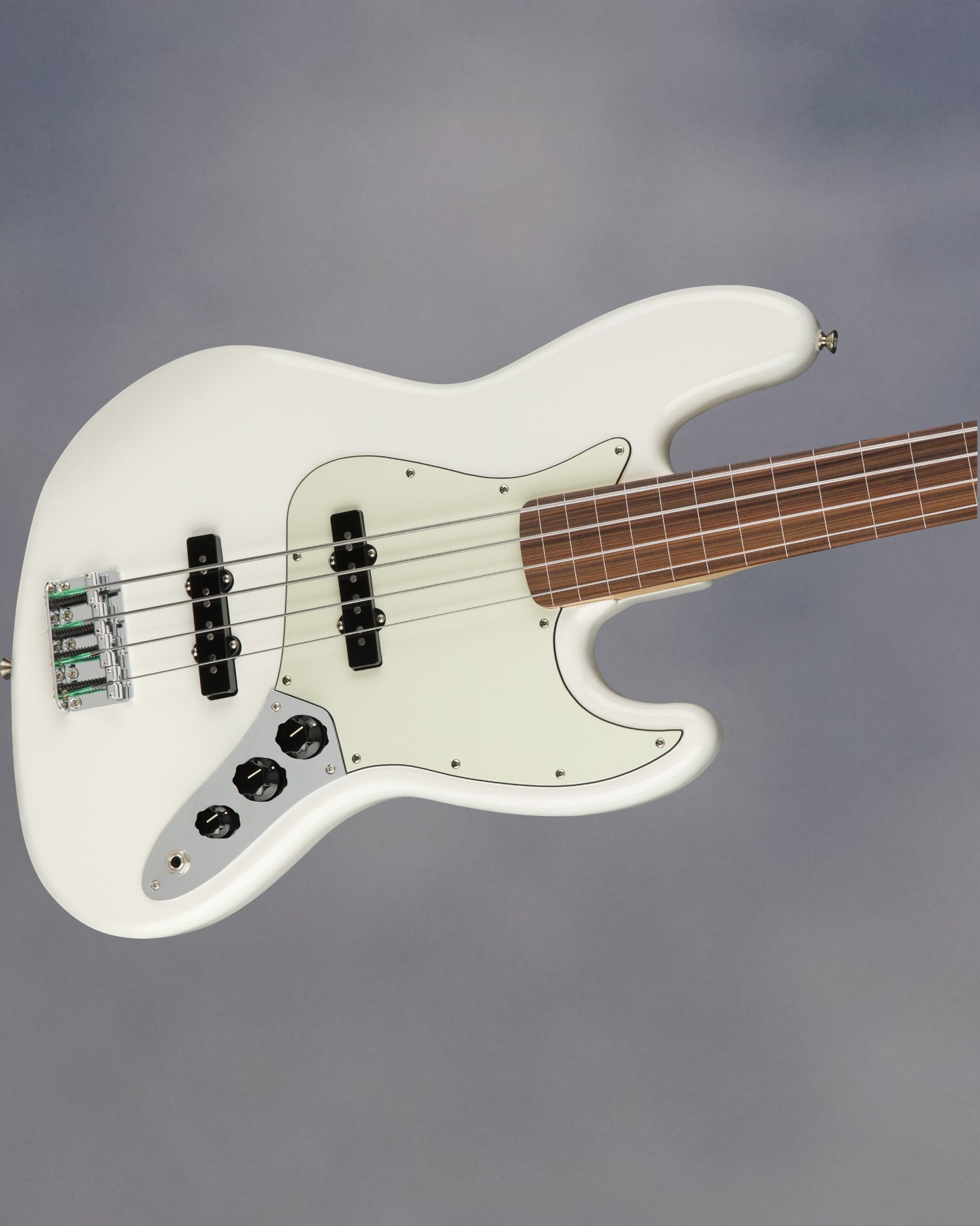 Player Jazz Bass Fretless, Polar White