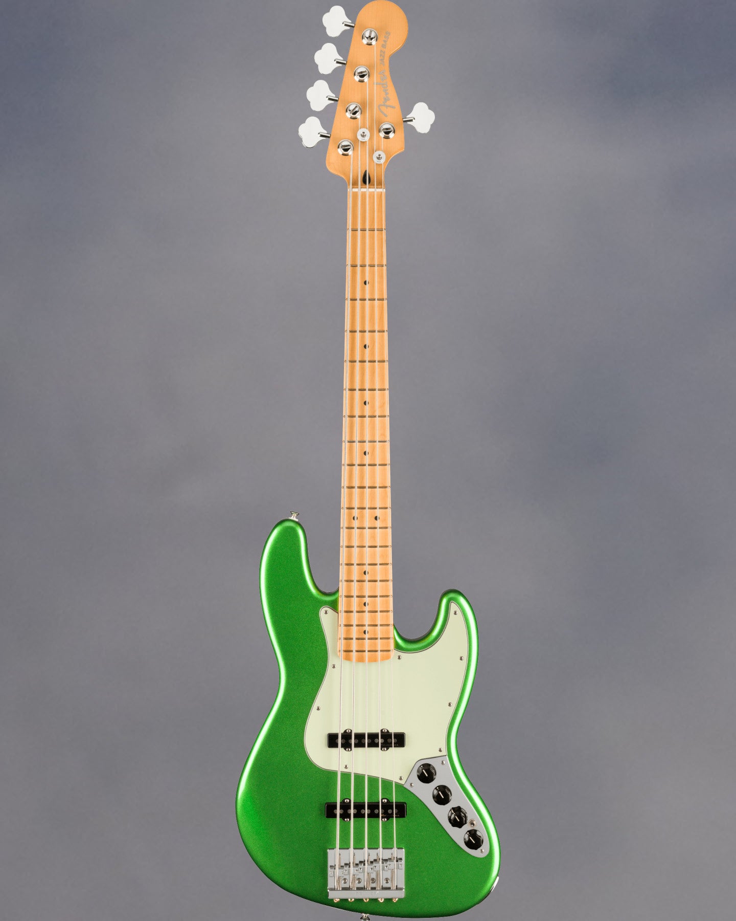 Player Plus Jazz Bass V, Maple Fingerboard, Cosmic Jade