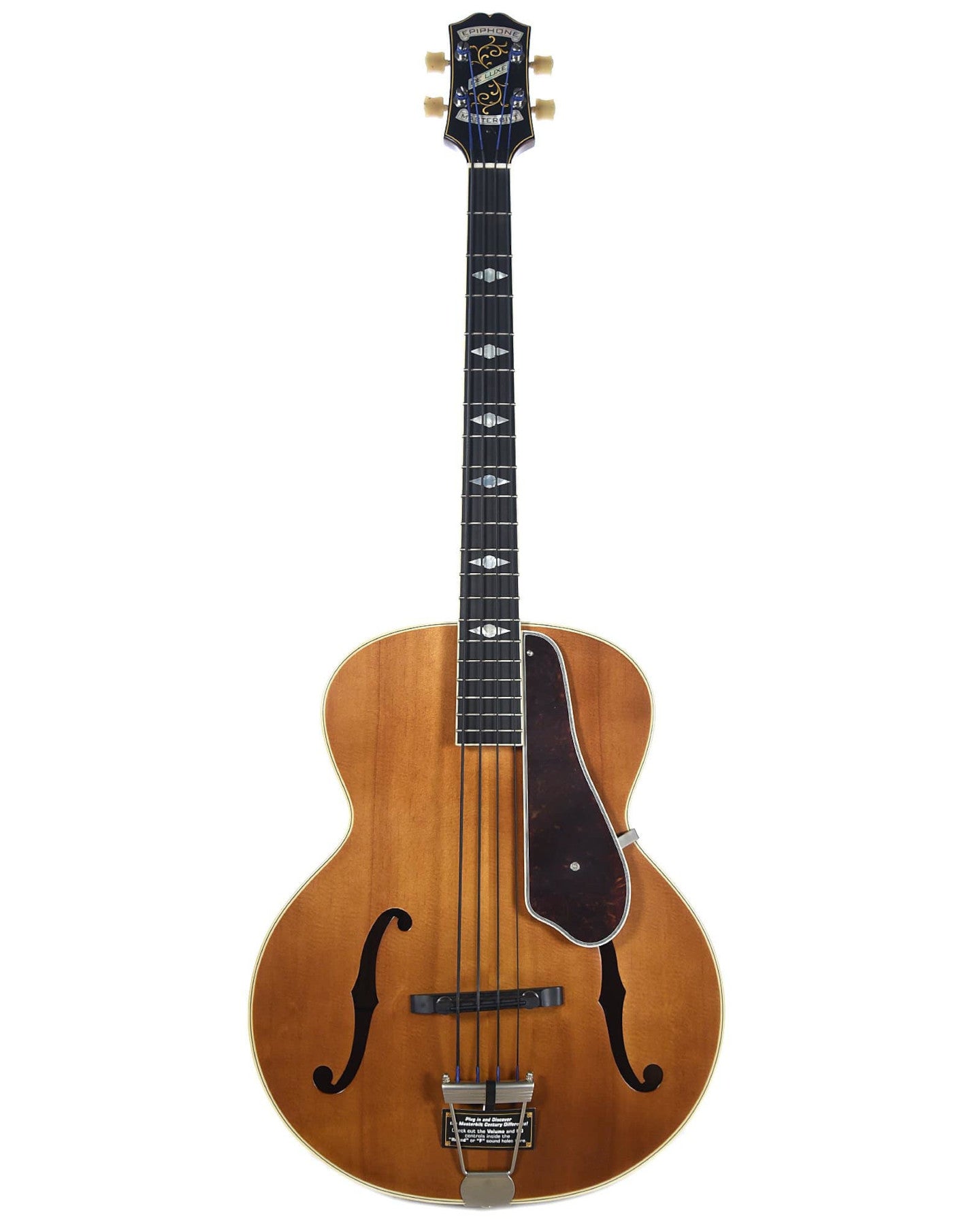 De Luxe Classic AcEI 4 String, Vintage Natural