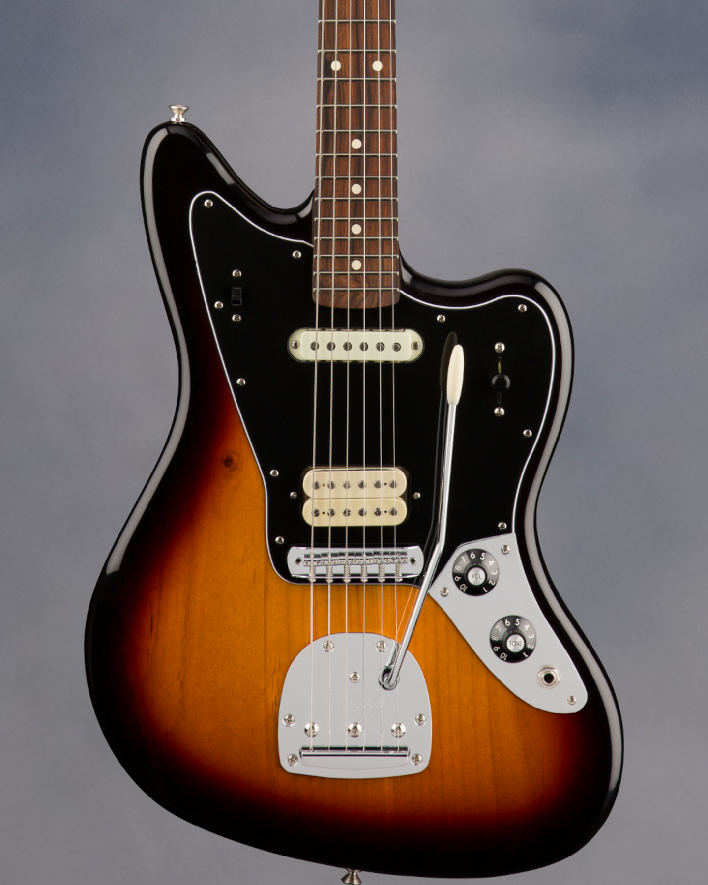 Player Jaguar, Pau Ferro Fingerboard, 3 Color Sunburst