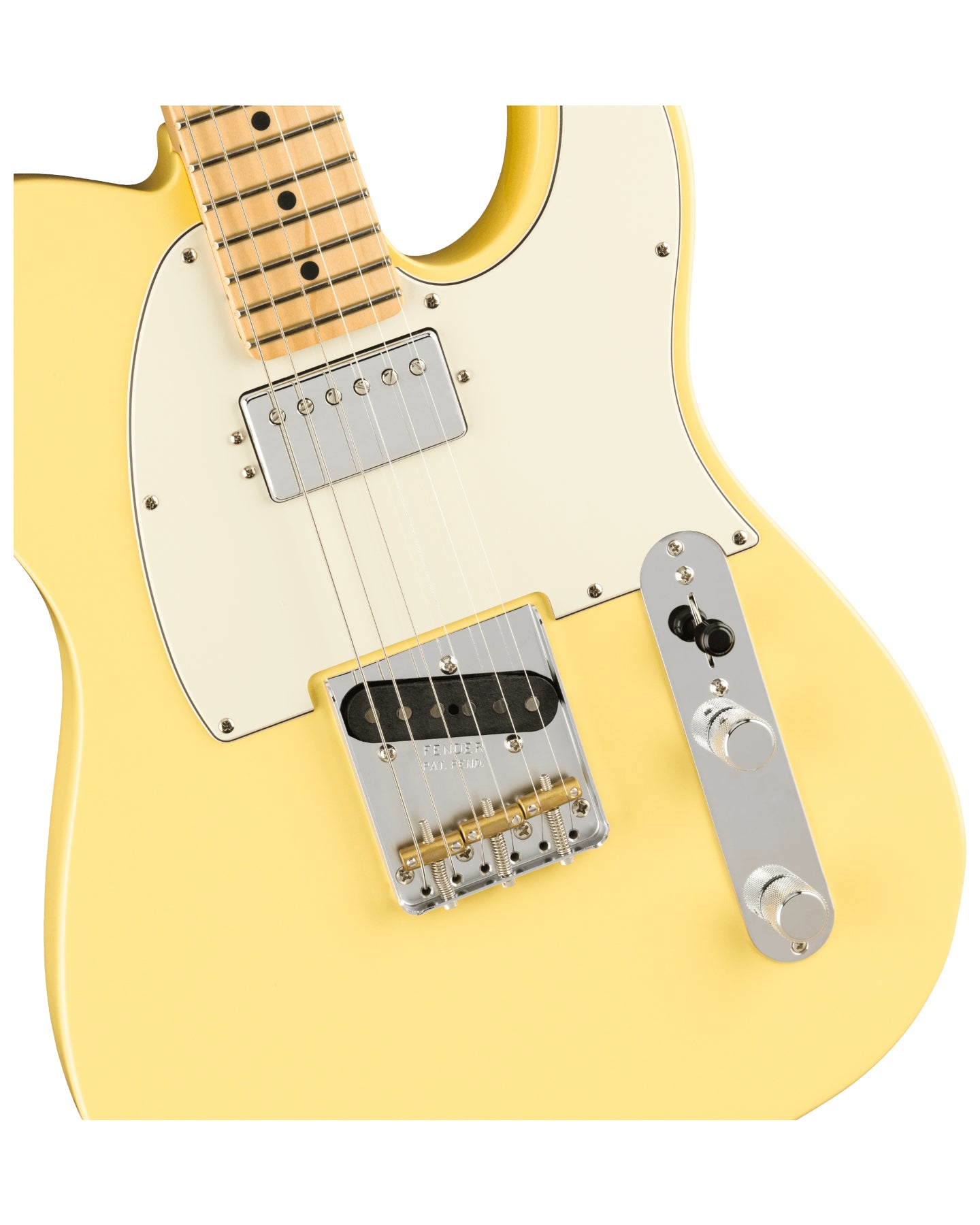 American Performer Telecaster® with Humbucking, Maple Fingerboard, Vintage White