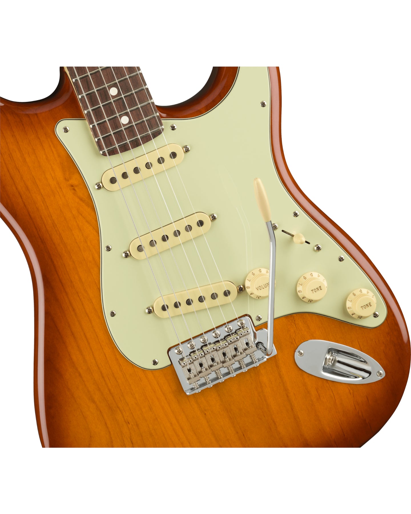 American Performer Stratocaster, Honey Burst, RW FB