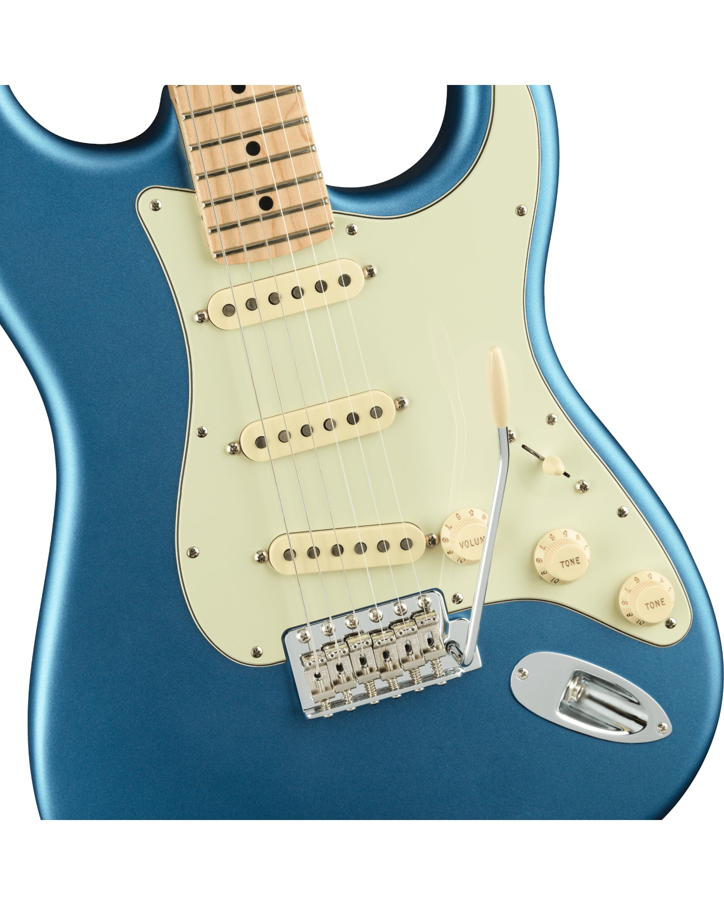 American Performer Stratocaster, Maple Fingerboard, Satin Lake Placid Blue