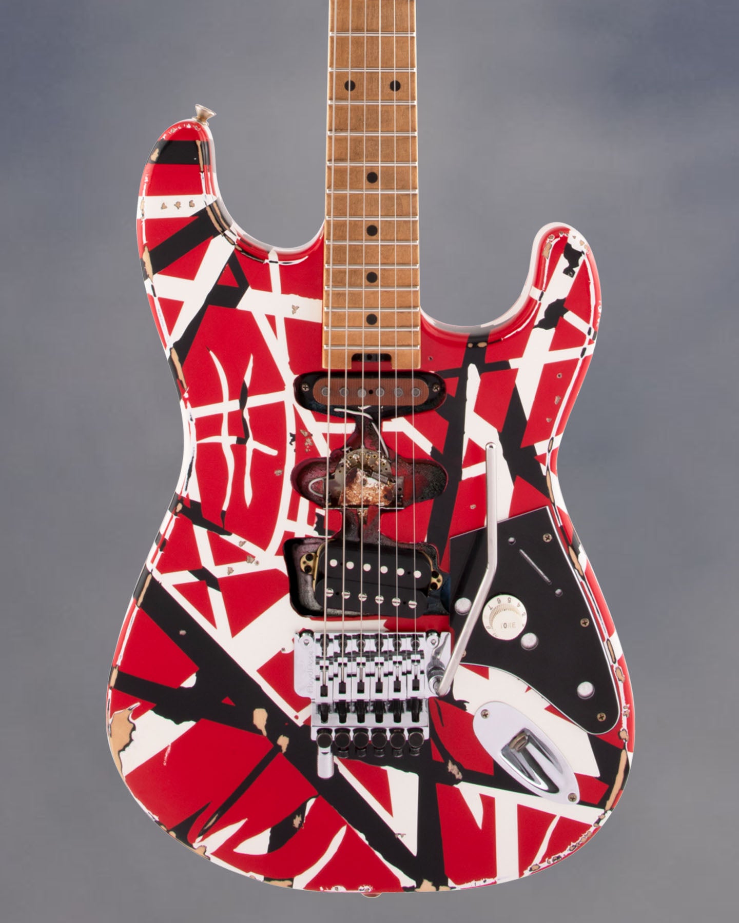 EVH® STRIPED SERIES FRANKIE R/B/W RELIC