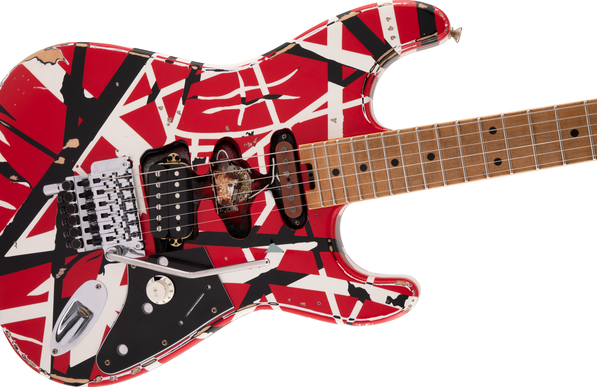 EVH® STRIPED SERIES FRANKIE R/B/W RELIC