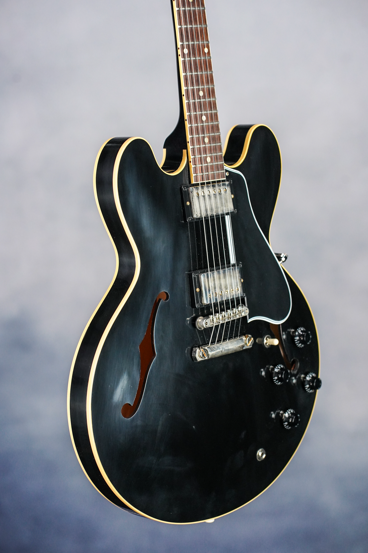 59 ES 335 Reissue, Ebony, VOS, Nickel