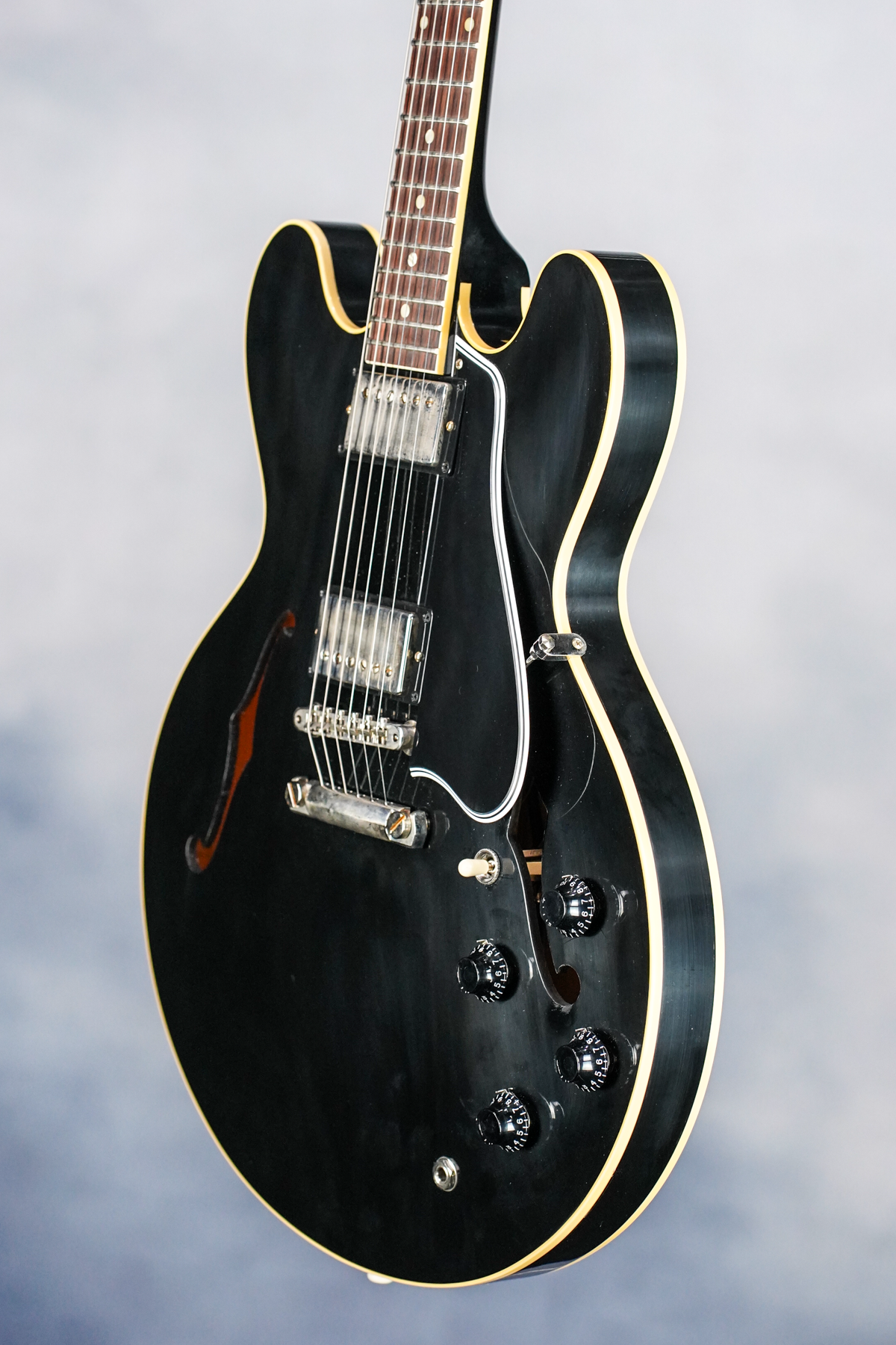 59 ES 335 Reissue, Ebony, VOS, Nickel