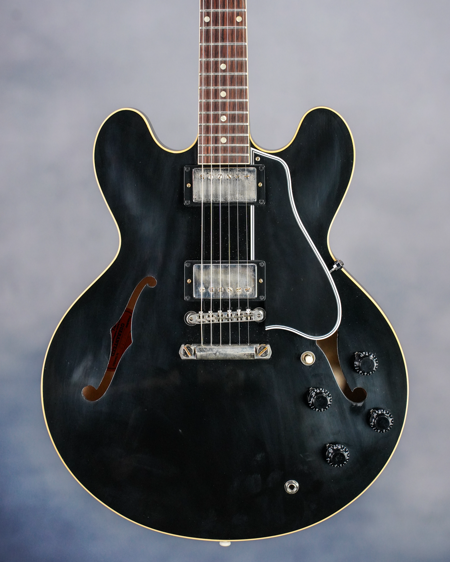 59 ES 335 Reissue, Ebony, VOS, Nickel