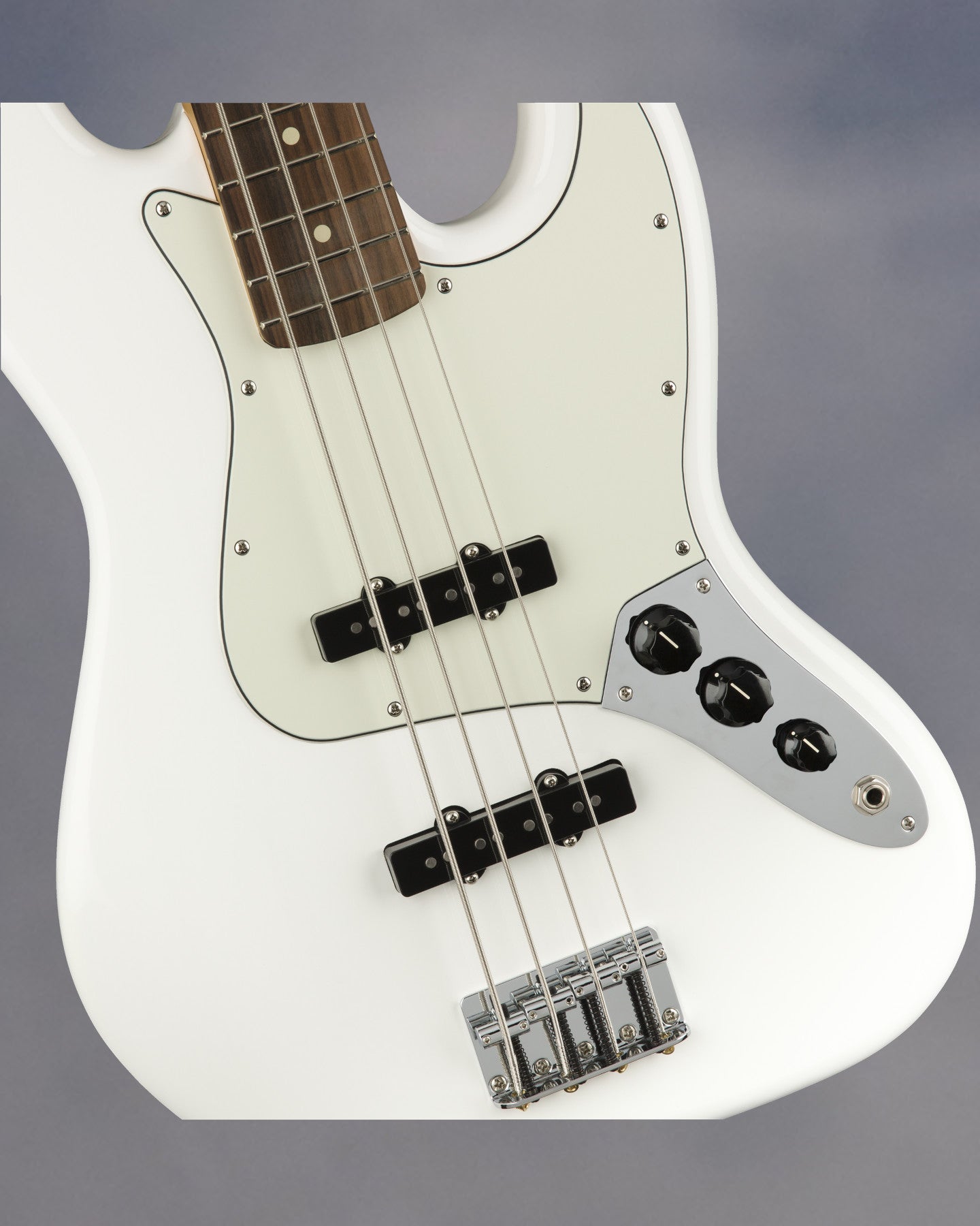 Player Jazz Bass, Pau Ferro FB, Polar White