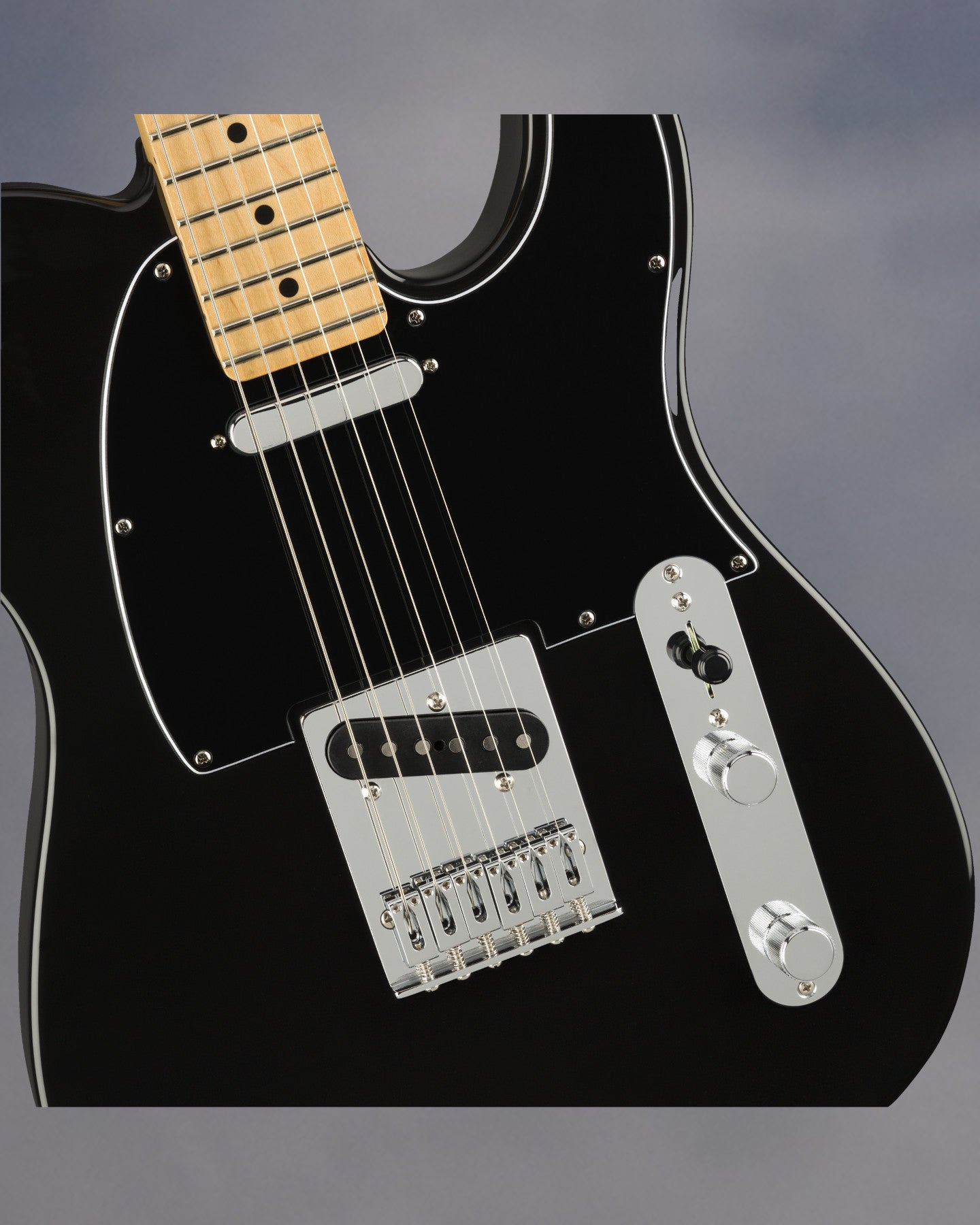 Player Telecaster, Maple Fingerboard, Black