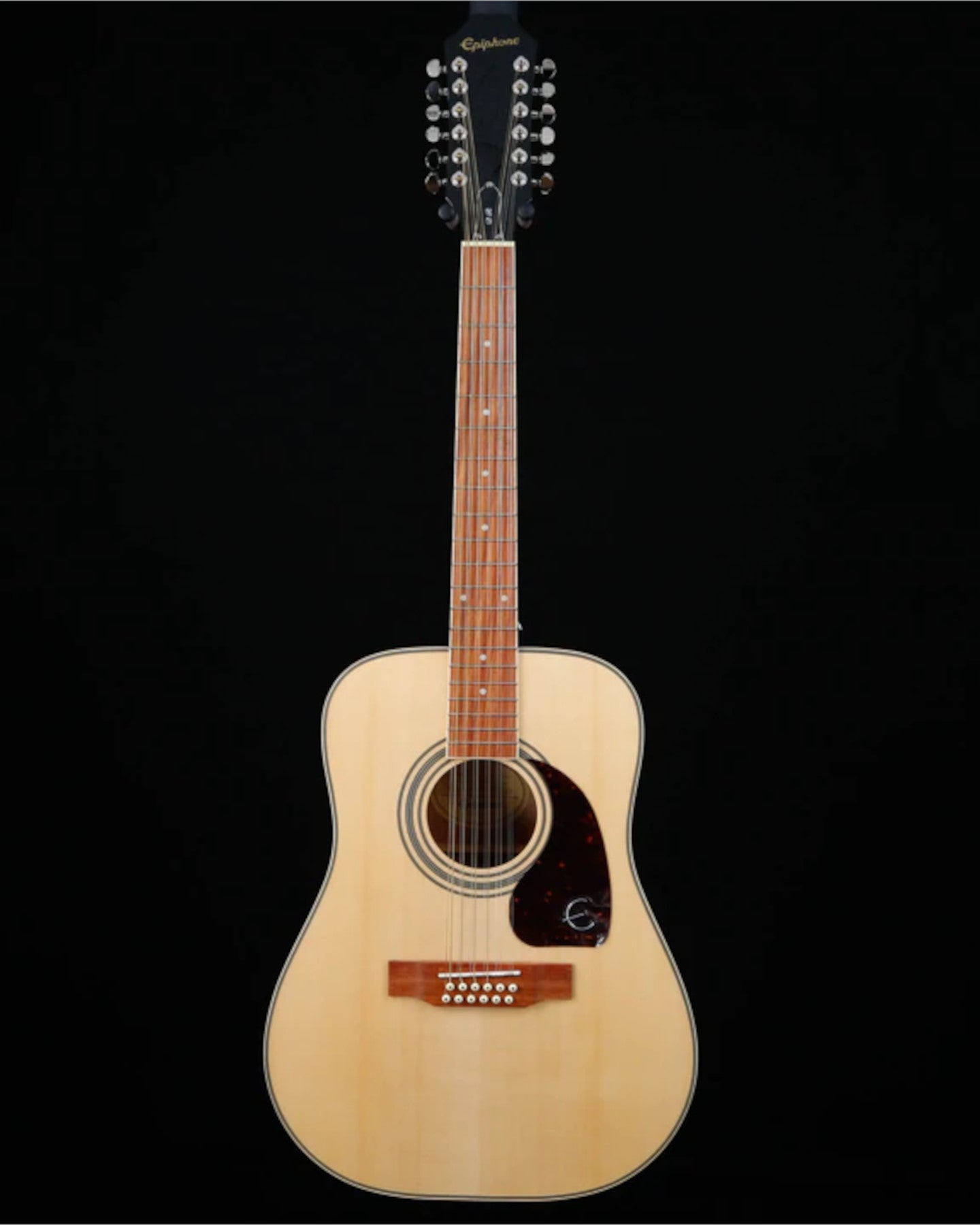 EA2TNACH1 DR-212 Acoustic Guitar w/ Chrome HW, Natural