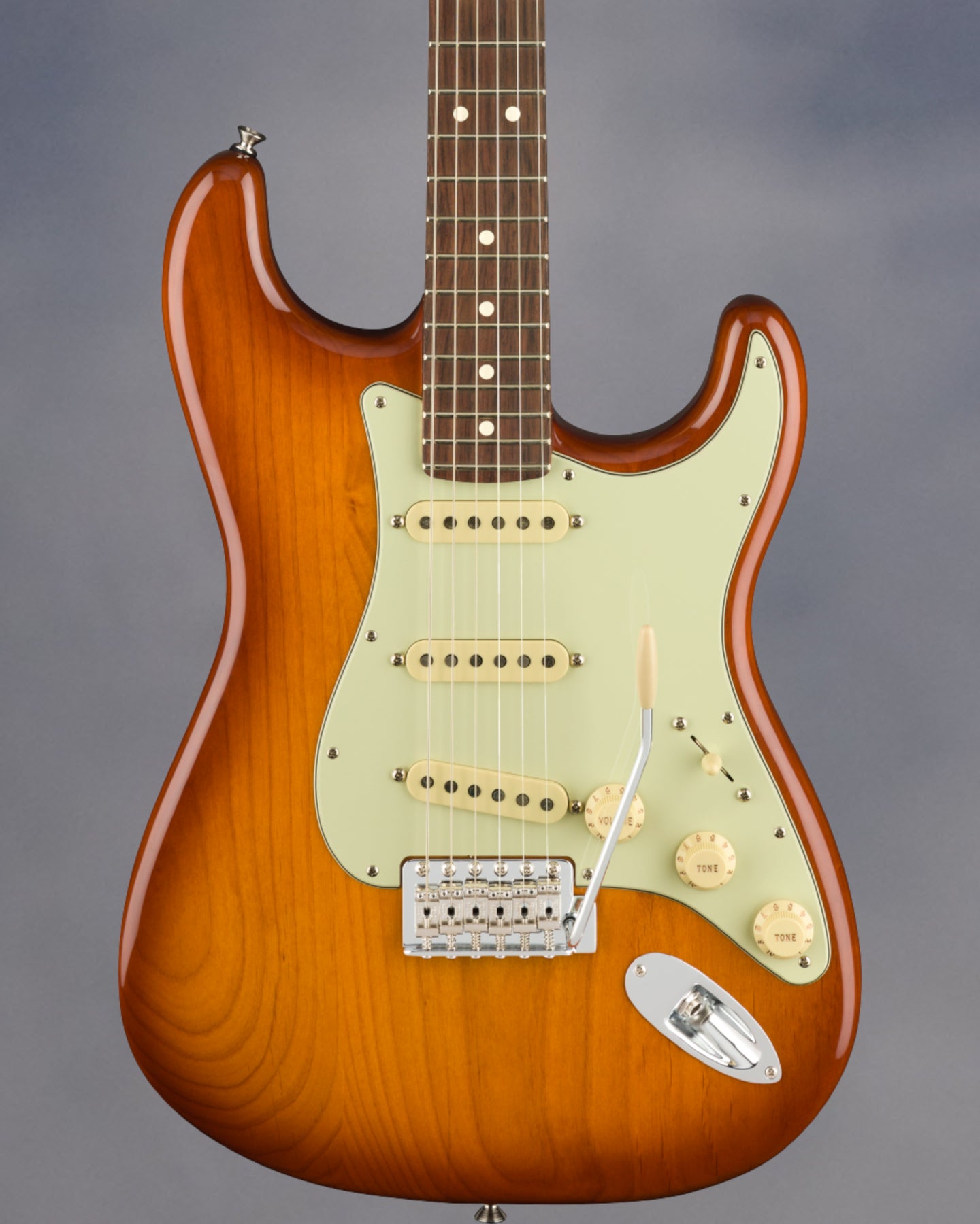 American Performer Stratocaster, Honey Burst, RW FB