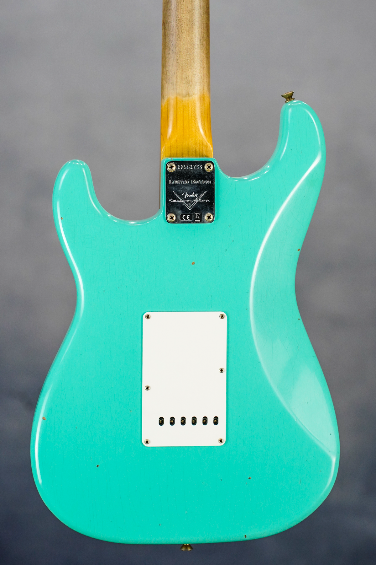 Custom Shop LE '62/'63 Strat Journeyman Aged Seafoam Green