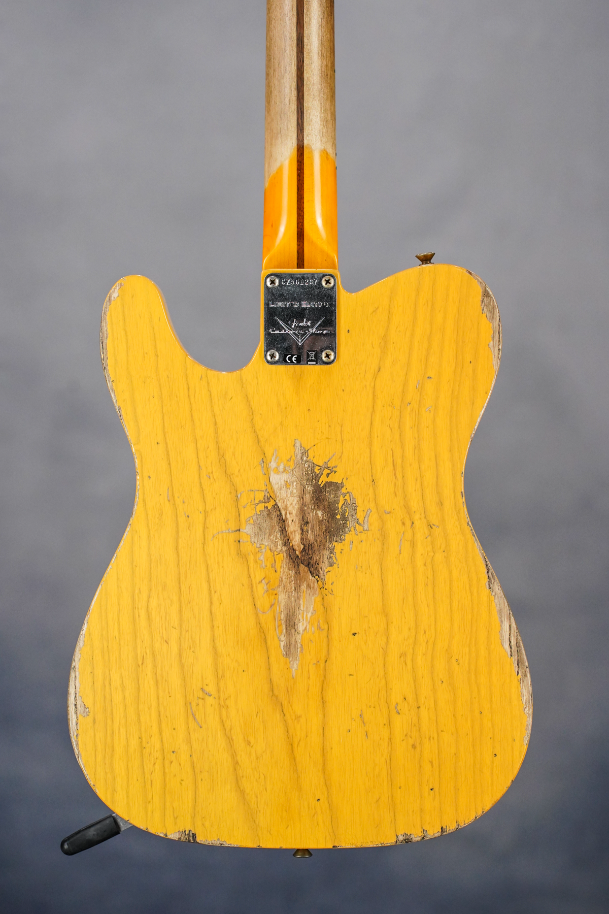 LE Cunife Blackguard Tele Heavy Relic, Aged Butterscotch Blonde, Maple FB