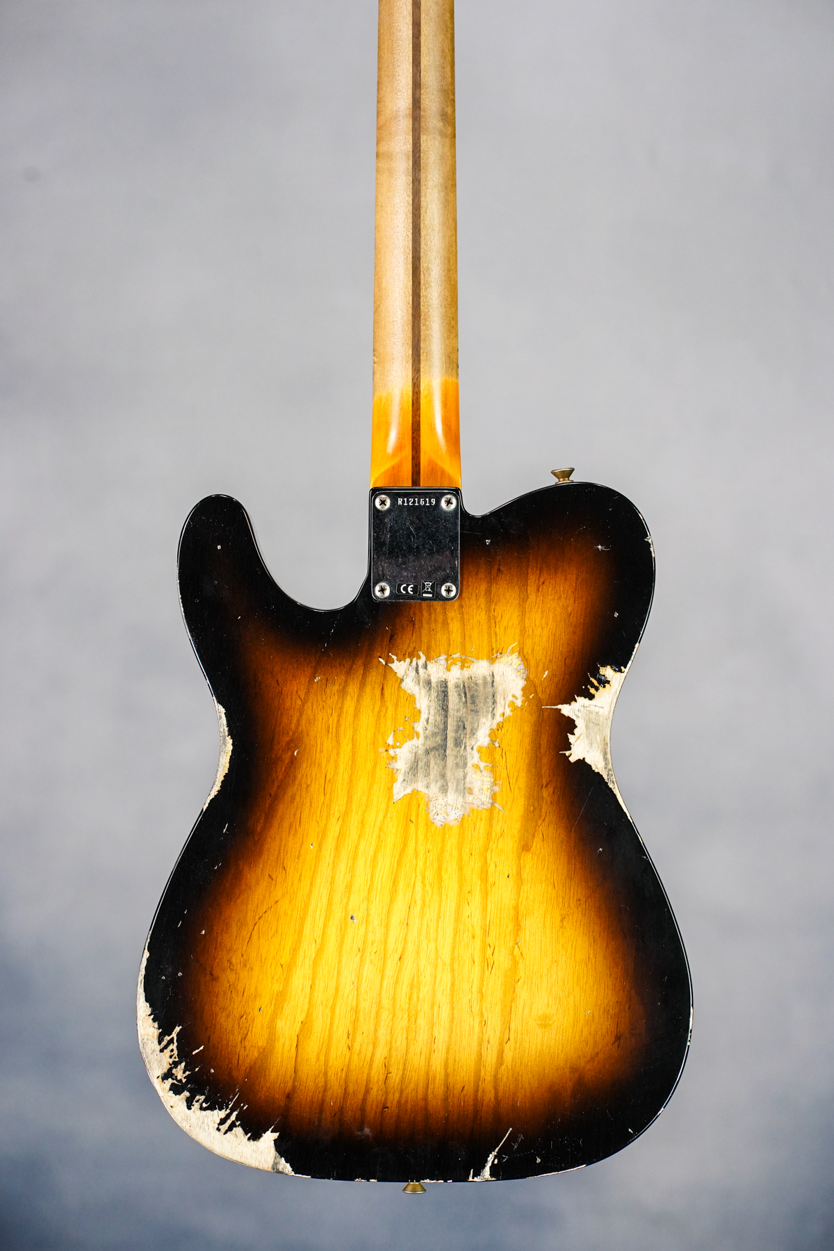 FENDER CUSTOM SHOP CUNIFE BLACKGUARD TELECASTER BIGSBY HEAVY RELIC FADED WIDE 2-TONE SUNBURST