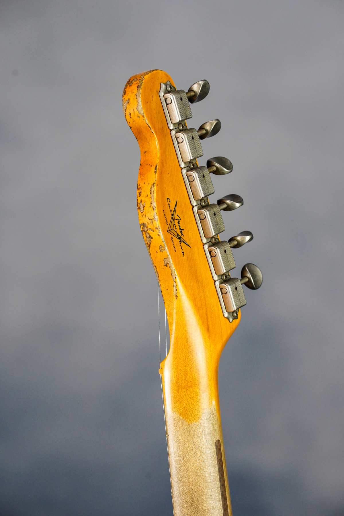 FENDER CUSTOM SHOP CUNIFE BLACKGUARD TELECASTER BIGSBY HEAVY RELIC FADED WIDE 2-TONE SUNBURST