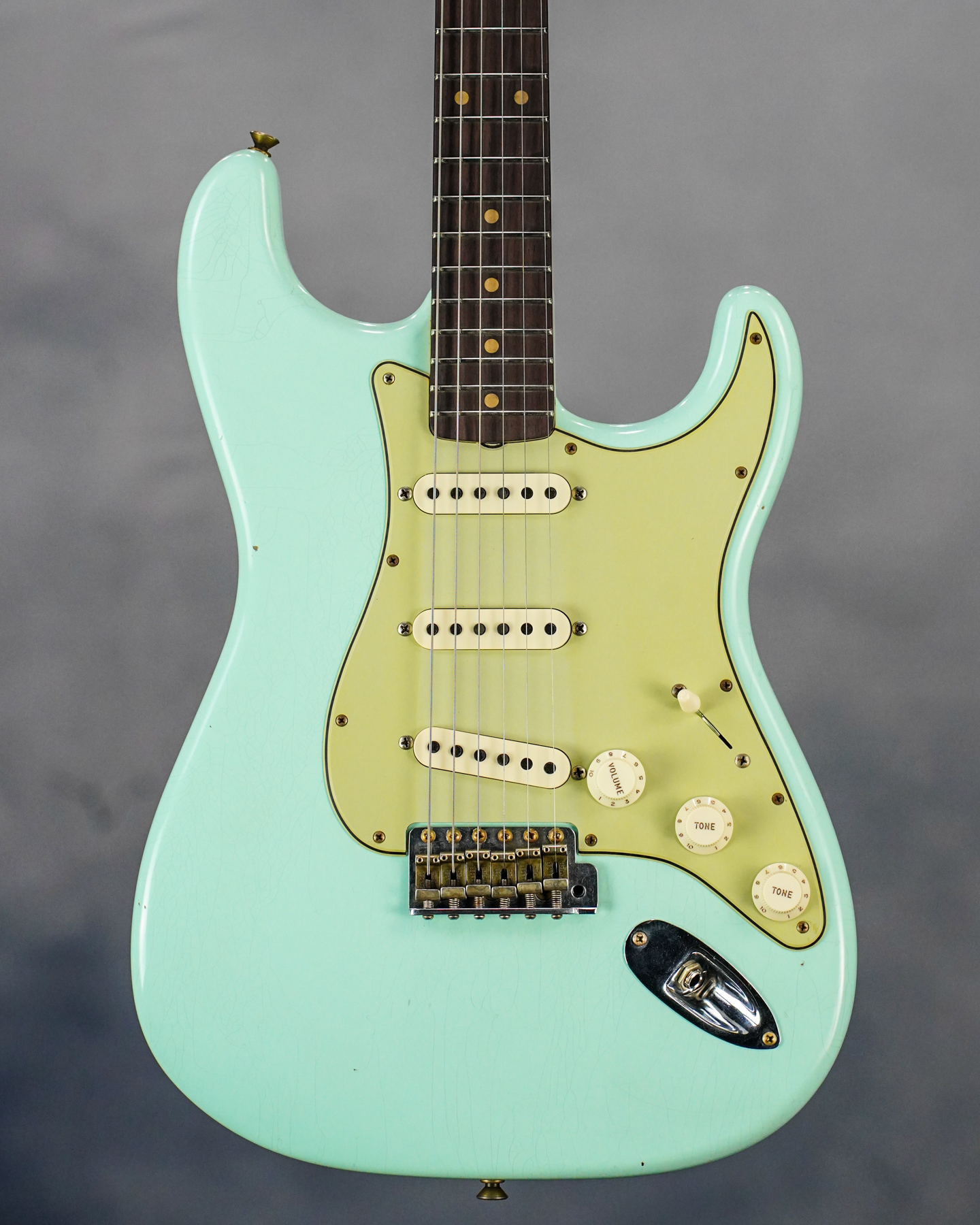 Ltd 60 Strat Journeyman Faded/Aged Surf Green