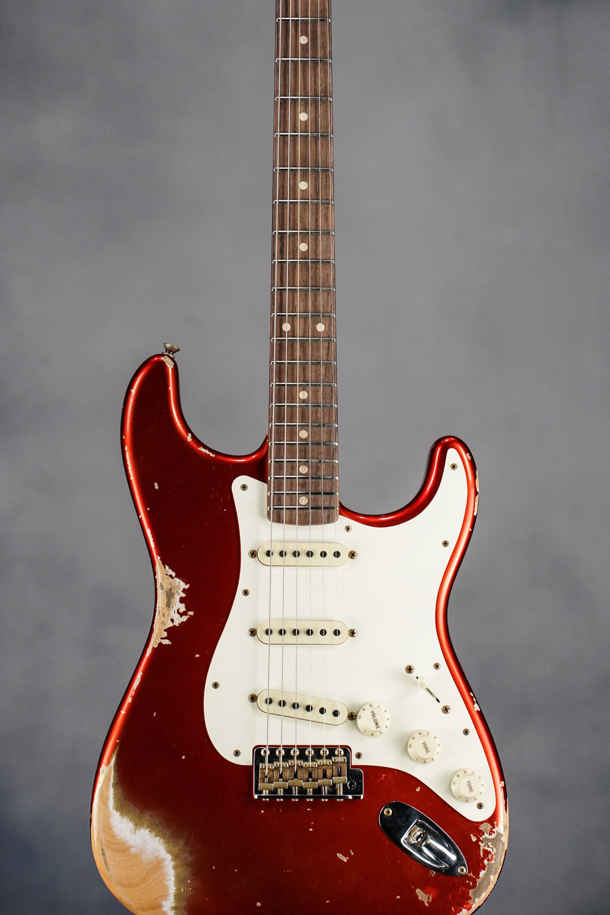 Custom Shop1959 Strat Heavy Relic SUPER FADED/AGED CANDY APPLE RED