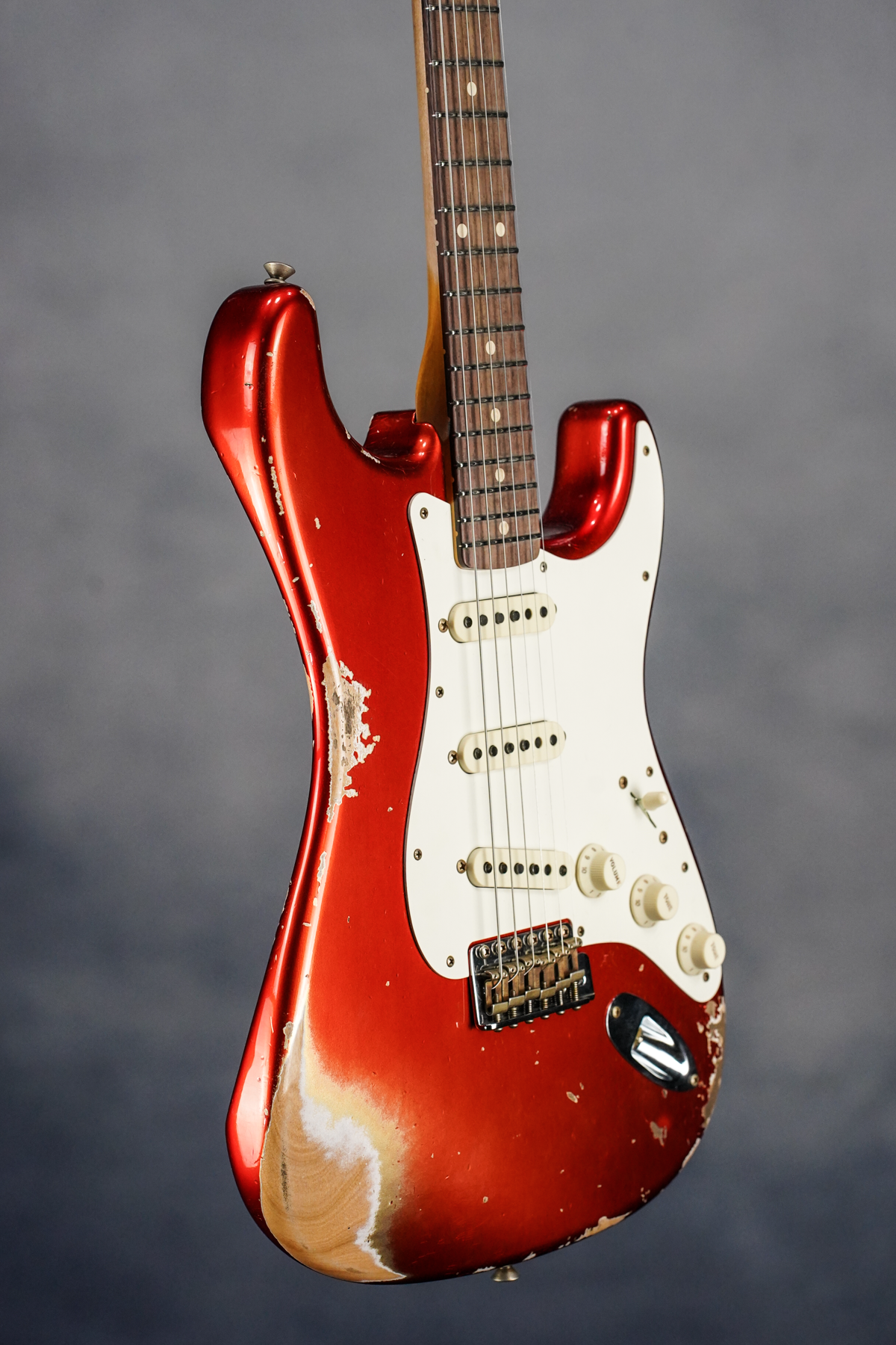 Custom Shop1959 Strat Heavy Relic SUPER FADED/AGED CANDY APPLE RED