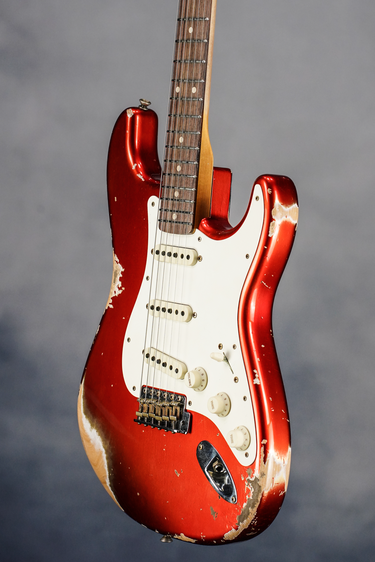 Custom Shop1959 Strat Heavy Relic SUPER FADED/AGED CANDY APPLE RED