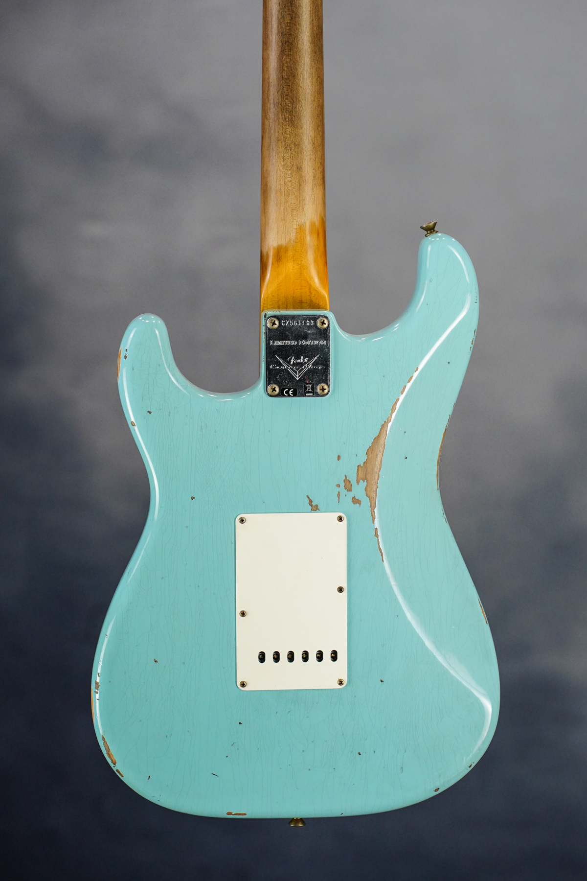 Custom Shop LE 1963 Stratocaster Hvy Relic Faded/aged Daphne Blue