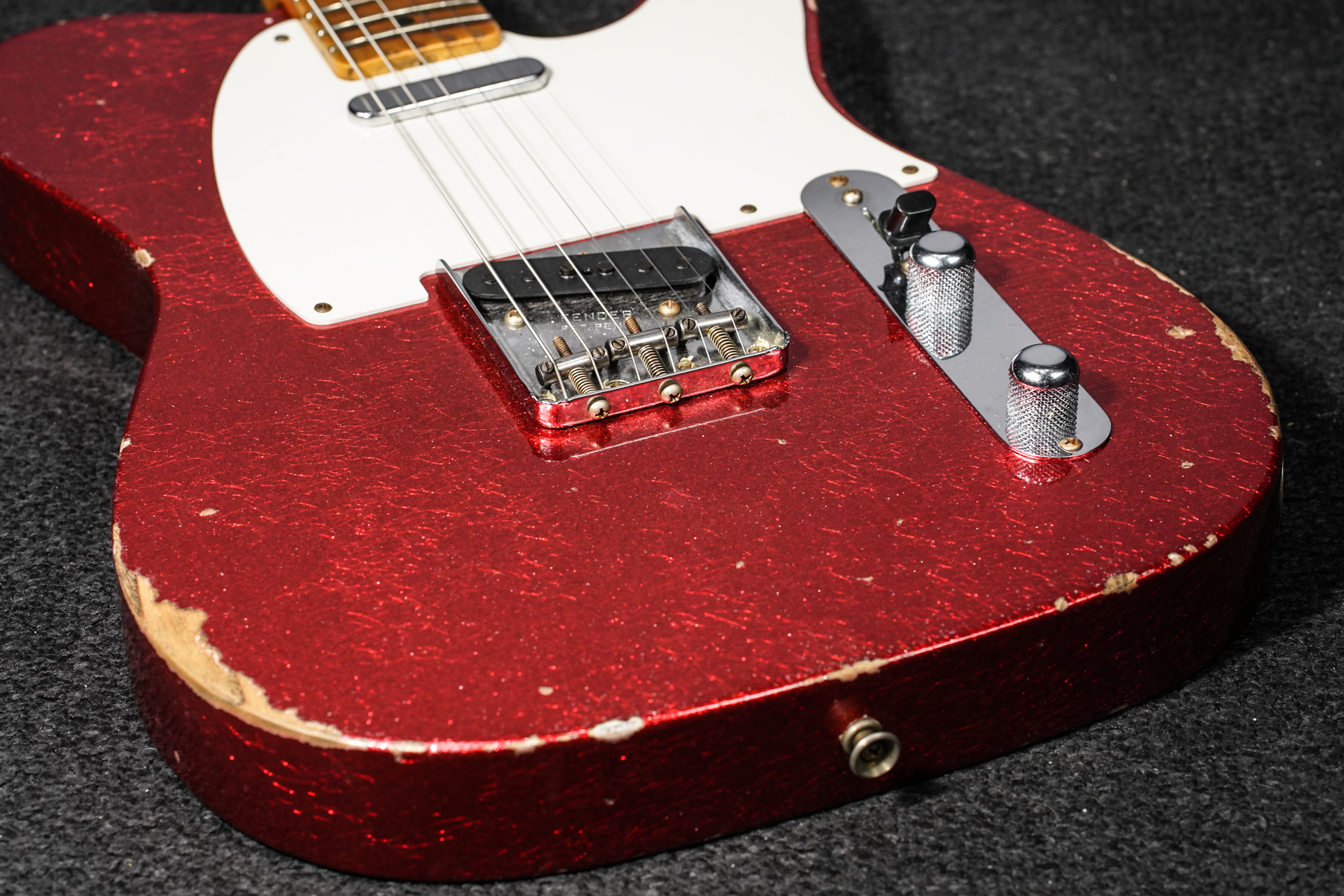 Custom Shop '55 Tele Relic LTD W21 Aged Red Sparkle