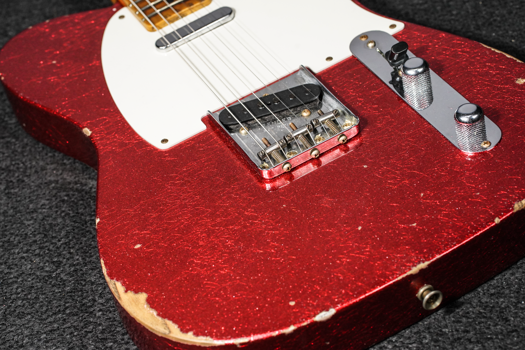 Custom Shop '55 Tele Relic LTD W21 Aged Red Sparkle