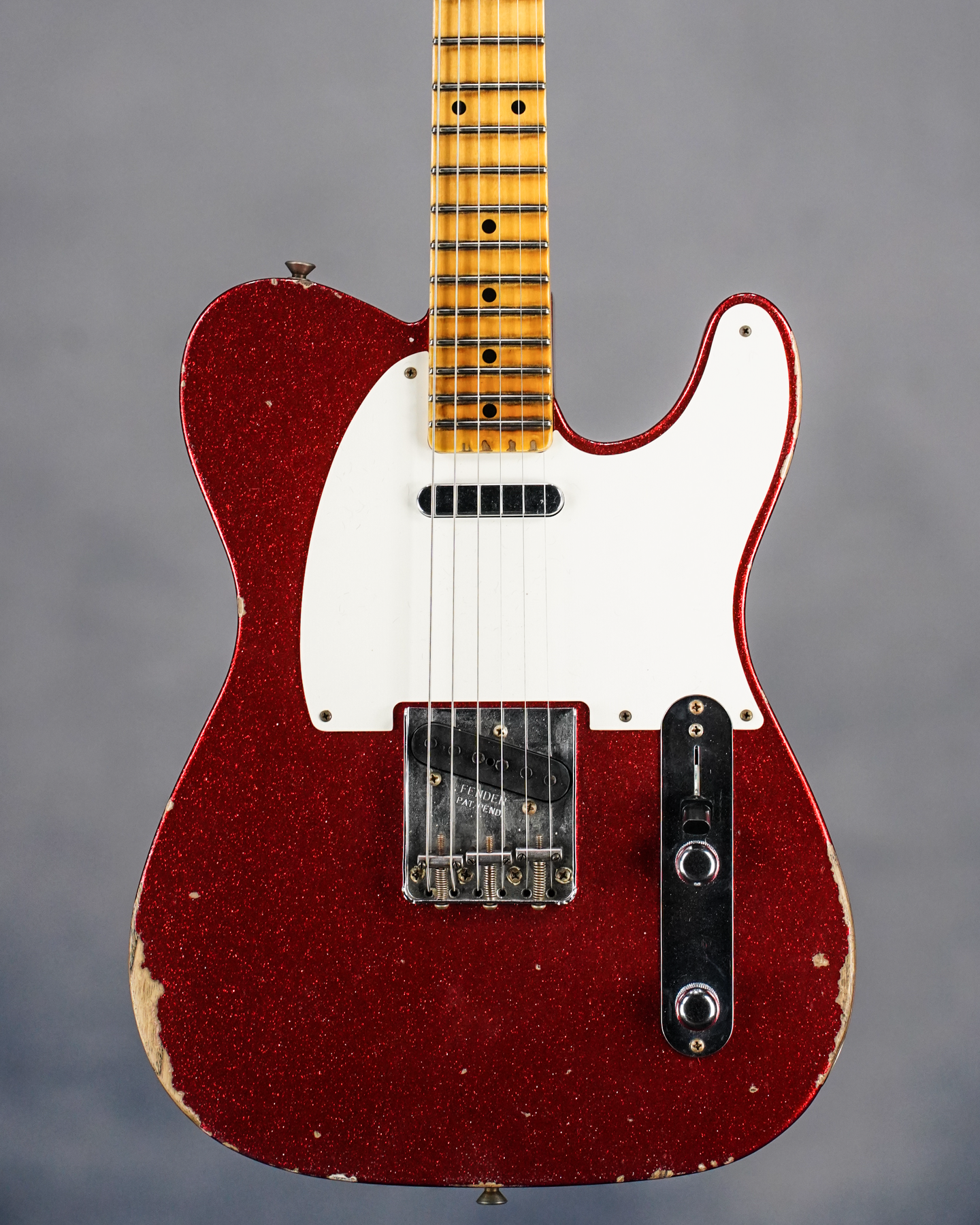 Custom Shop '55 Tele Relic LTD W21 Aged Red Sparkle