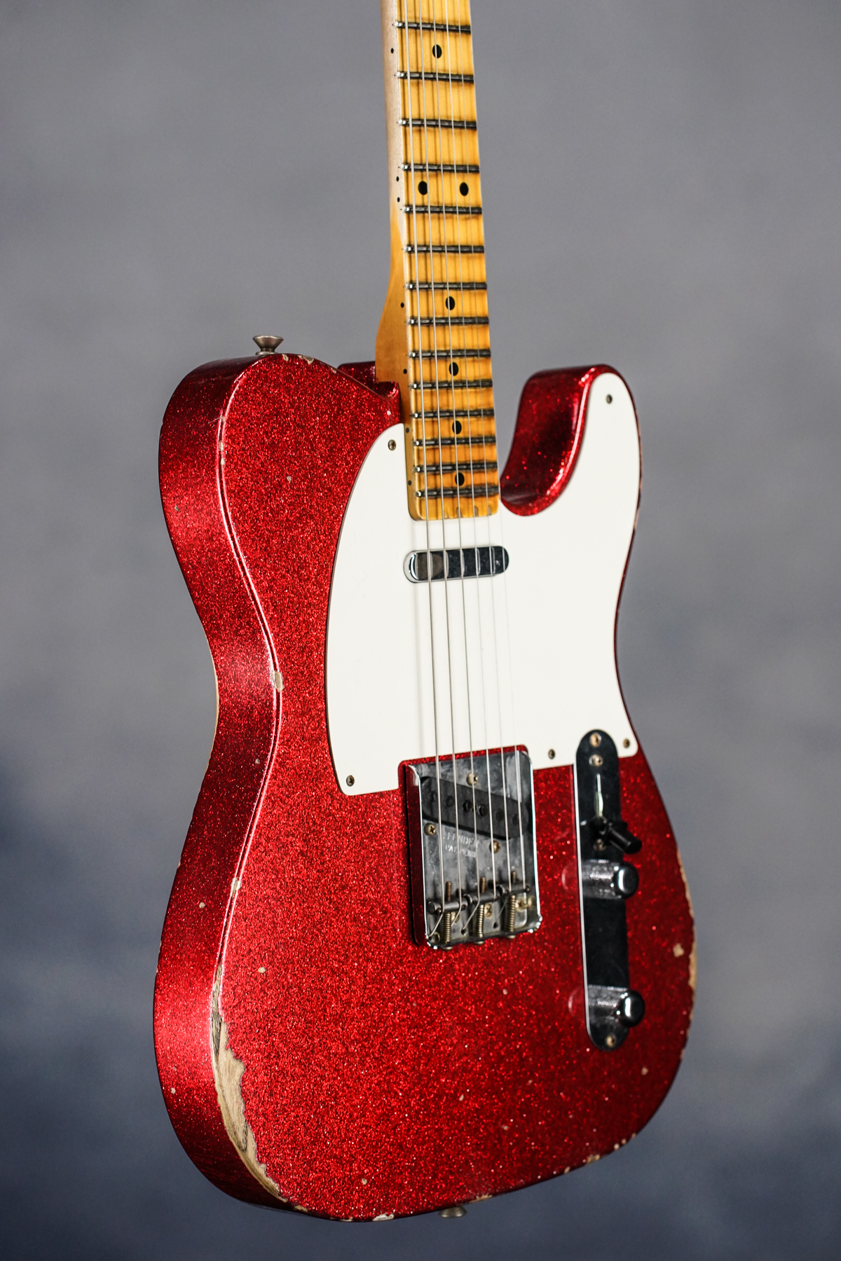 Custom Shop '55 Tele Relic LTD W21 Aged Red Sparkle