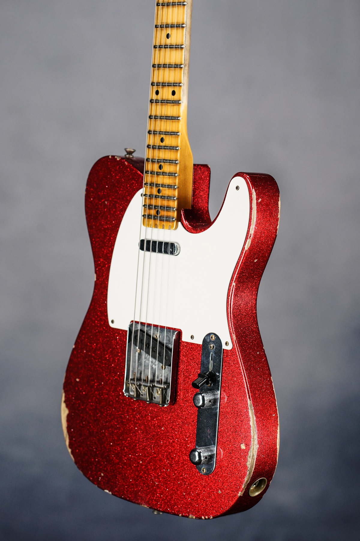 Custom Shop '55 Tele Relic LTD W21 Aged Red Sparkle