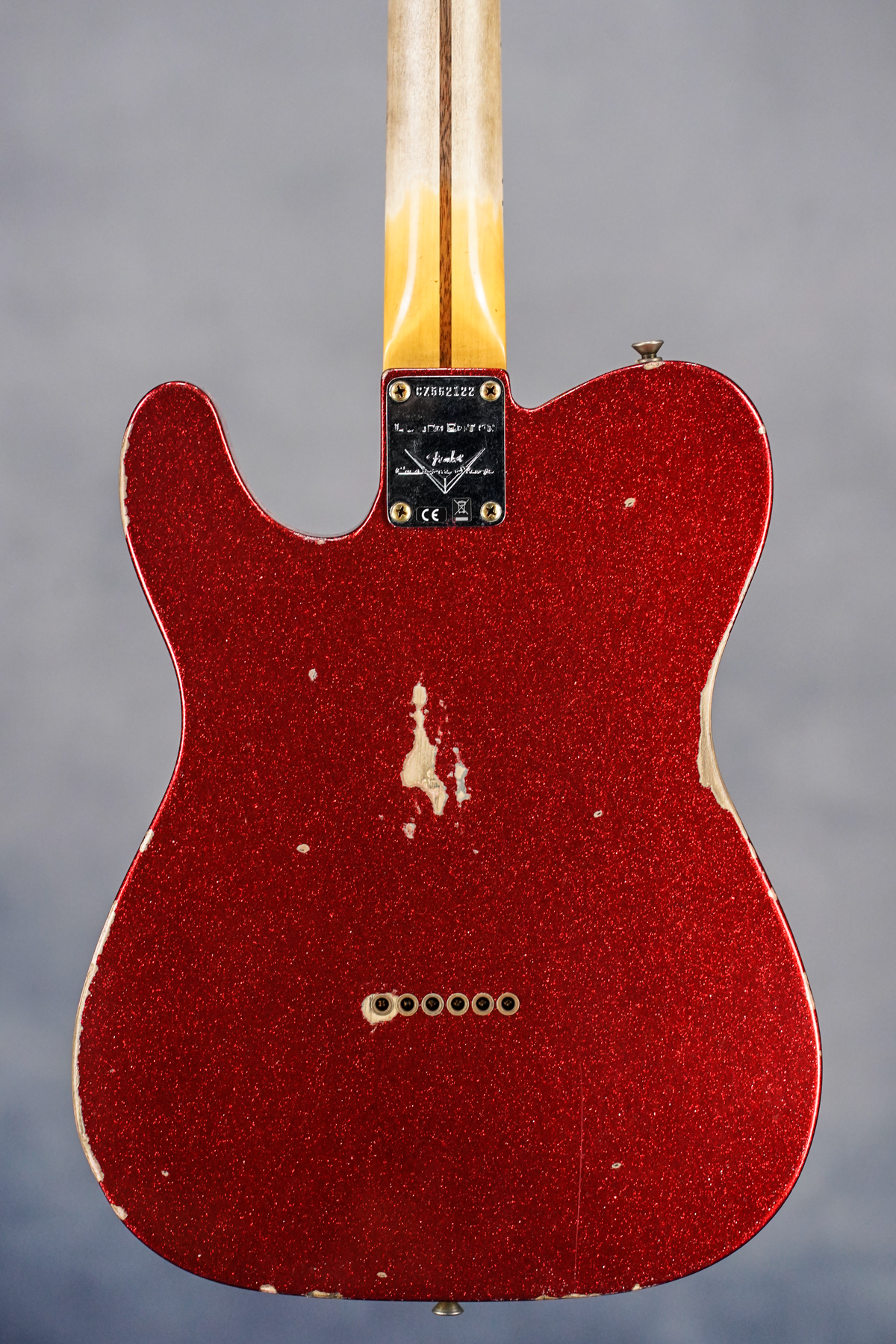 Custom Shop '55 Tele Relic LTD W21 Aged Red Sparkle